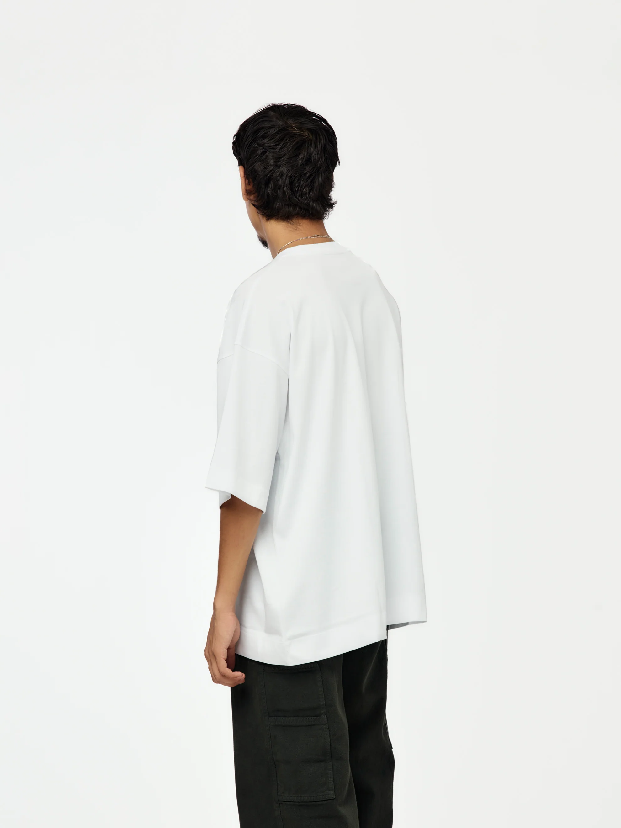 Hen 2603 M.K. SS T-Shirt (White) - Image 3
