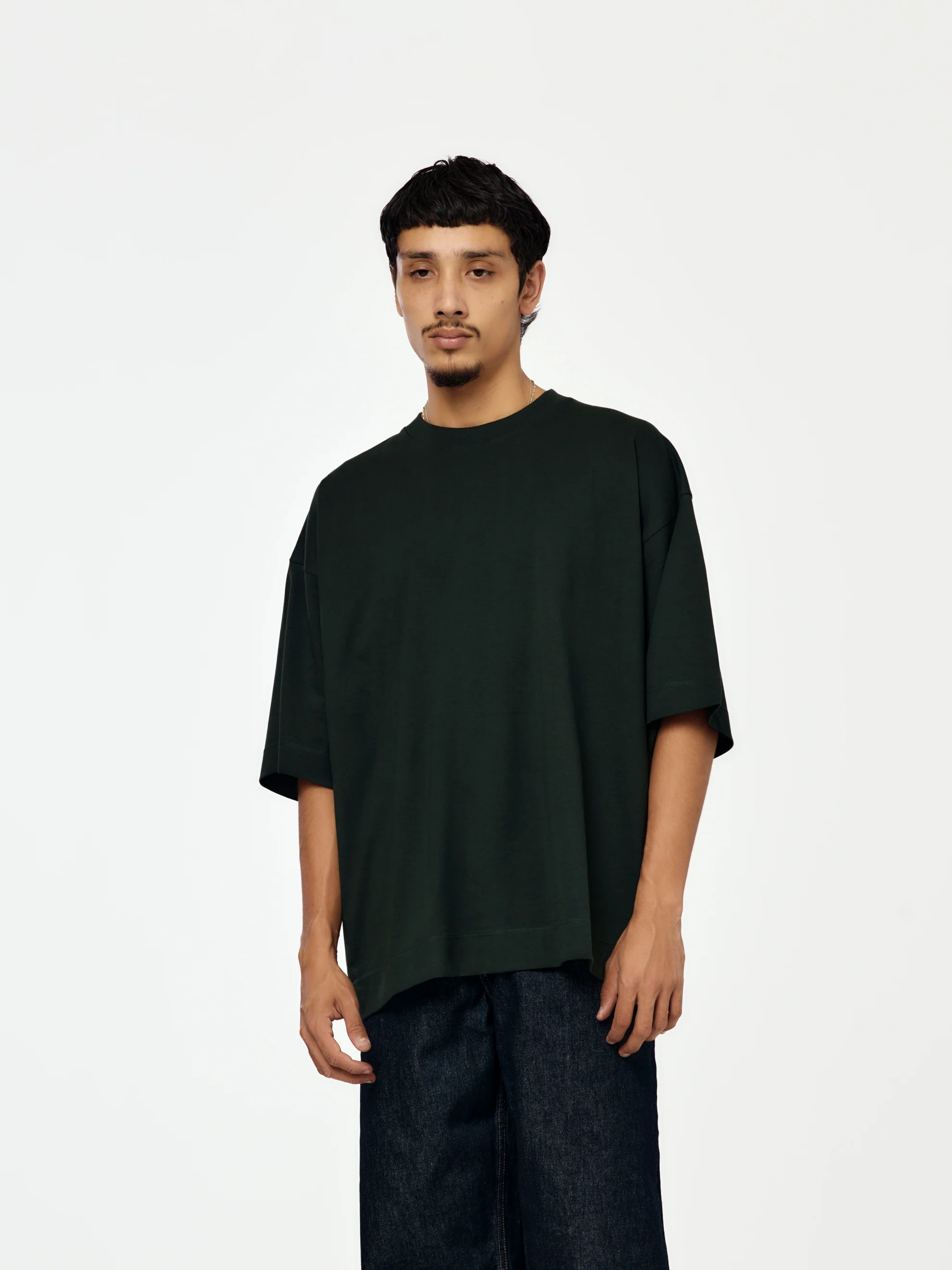 Hen 2603 M.K. SS T-Shirt (Bottle Green)
