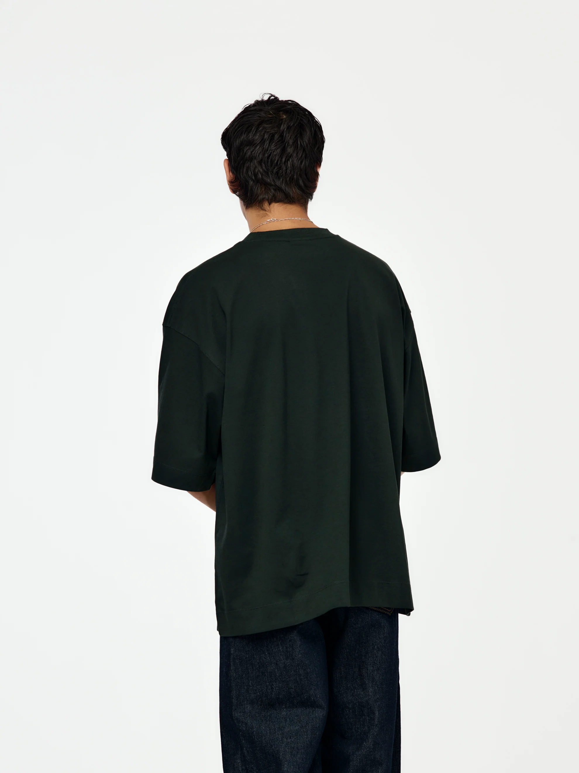 Hen 2603 M.K. SS T-Shirt (Bottle Green) - Image 3