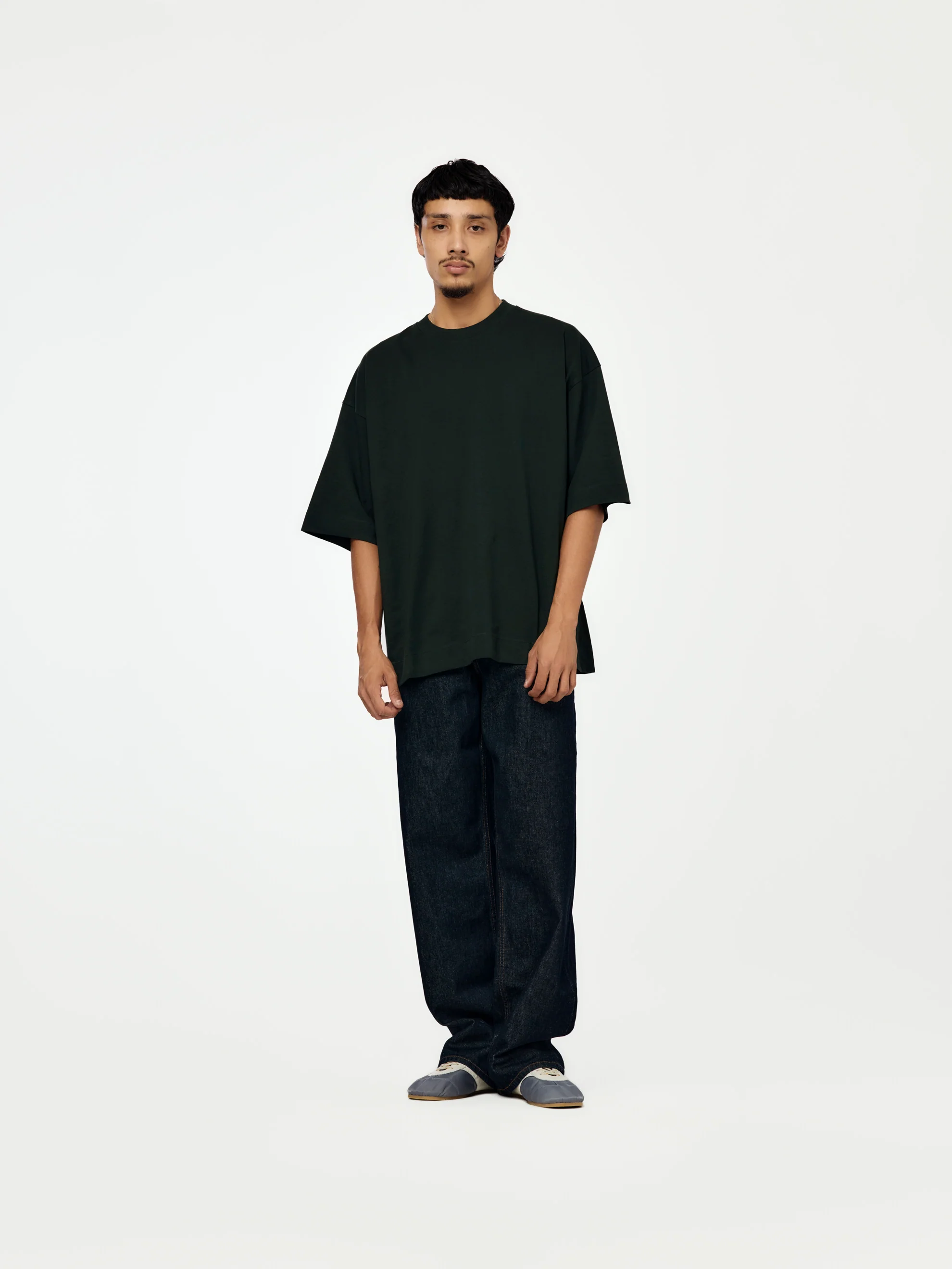 Hen 2603 M.K. SS T-Shirt (Bottle Green) - Image 4