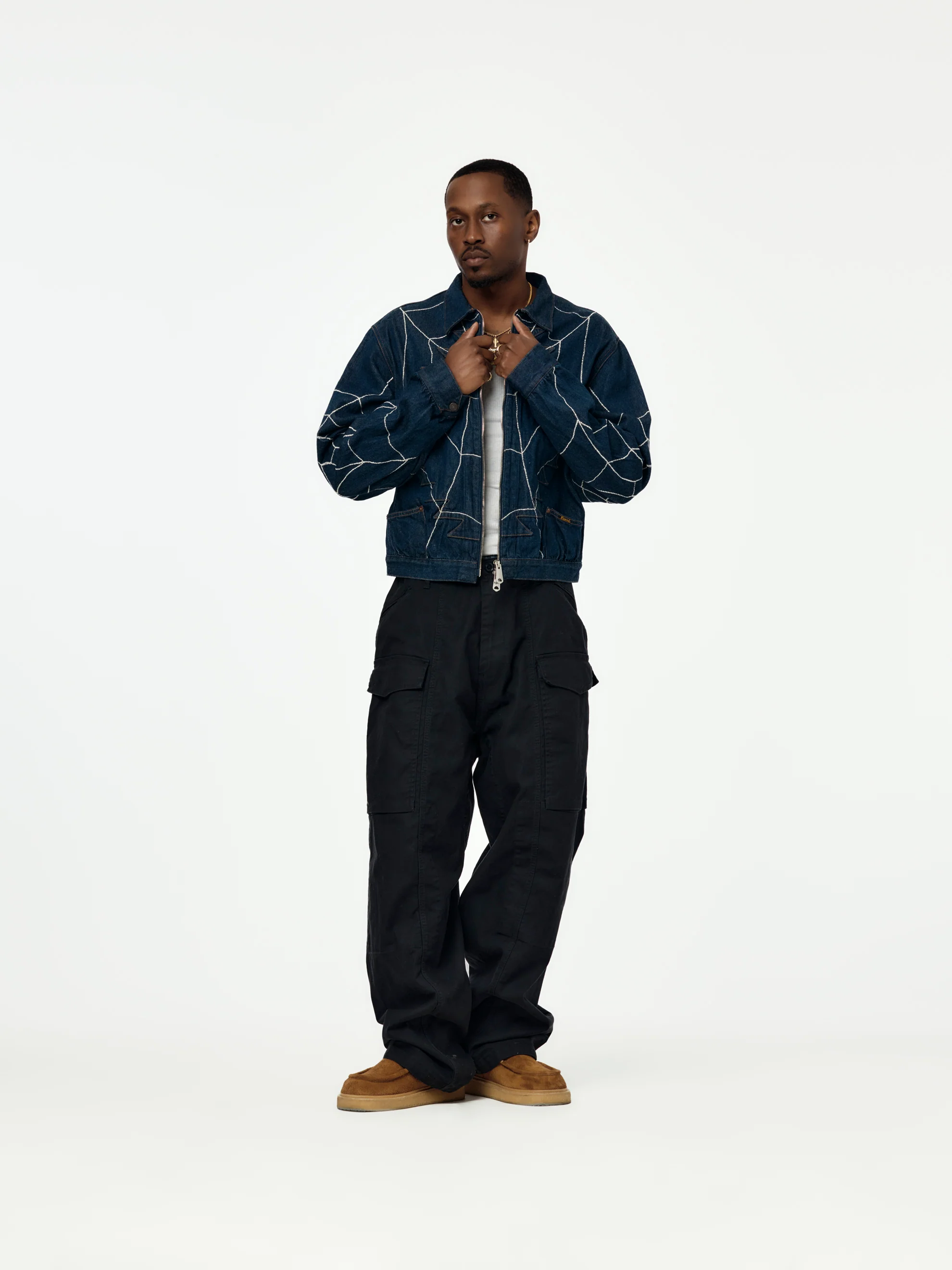 13oz Denim STD Thunderbird Blouson (KOUNTY DREAM CATCH Remake) - Image 4