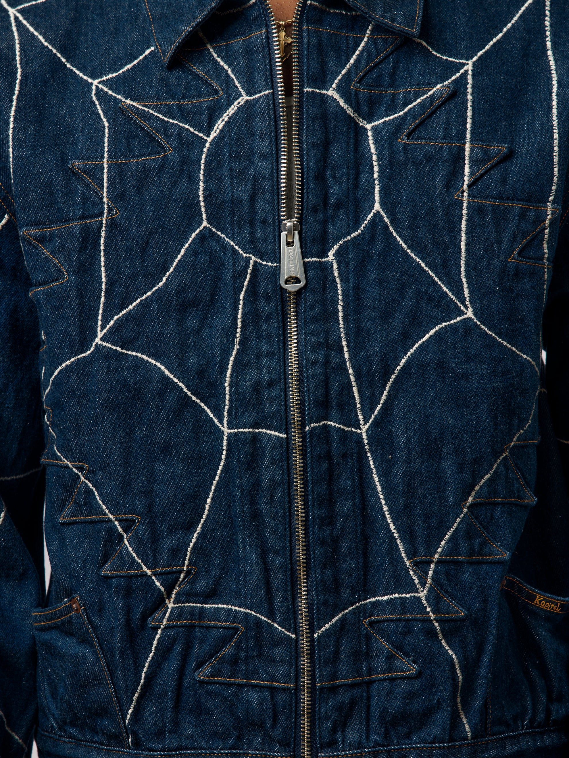 13oz Denim STD Thunderbird Blouson (KOUNTY DREAM CATCH Remake) - Image 6