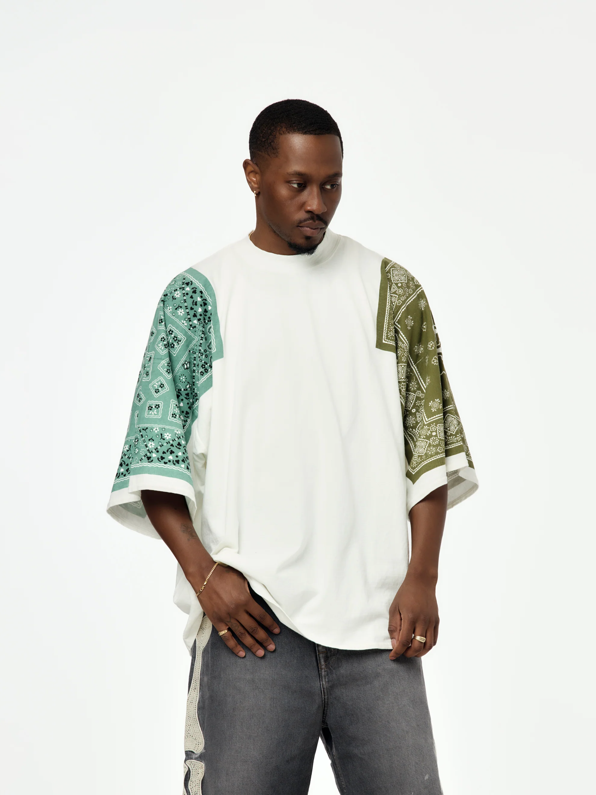 18.5/-Jersey Bandanna HUGE T (COOKIE)