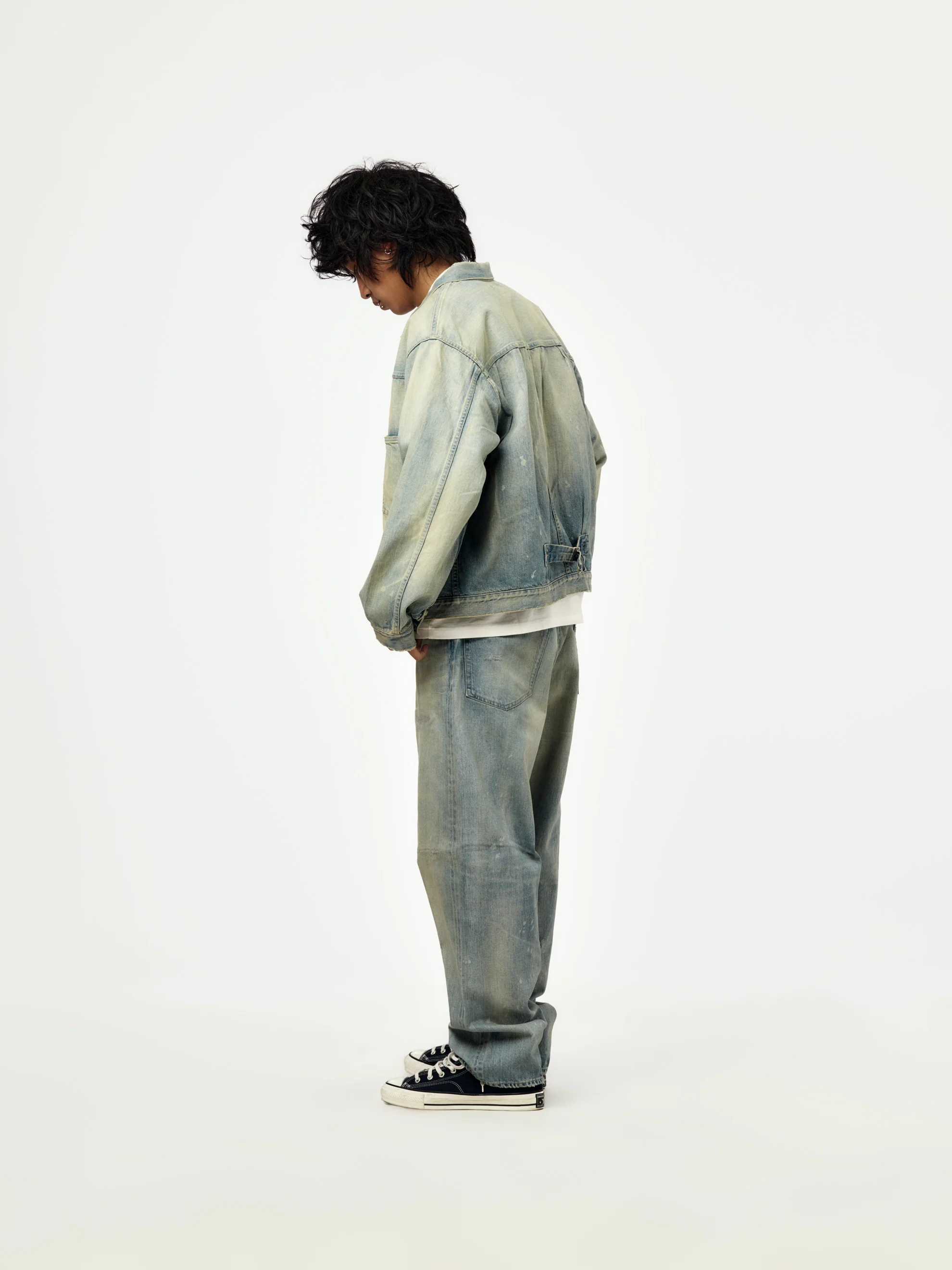 1st Type Denim Jacket (BLEACH) (SIS) - Image 5