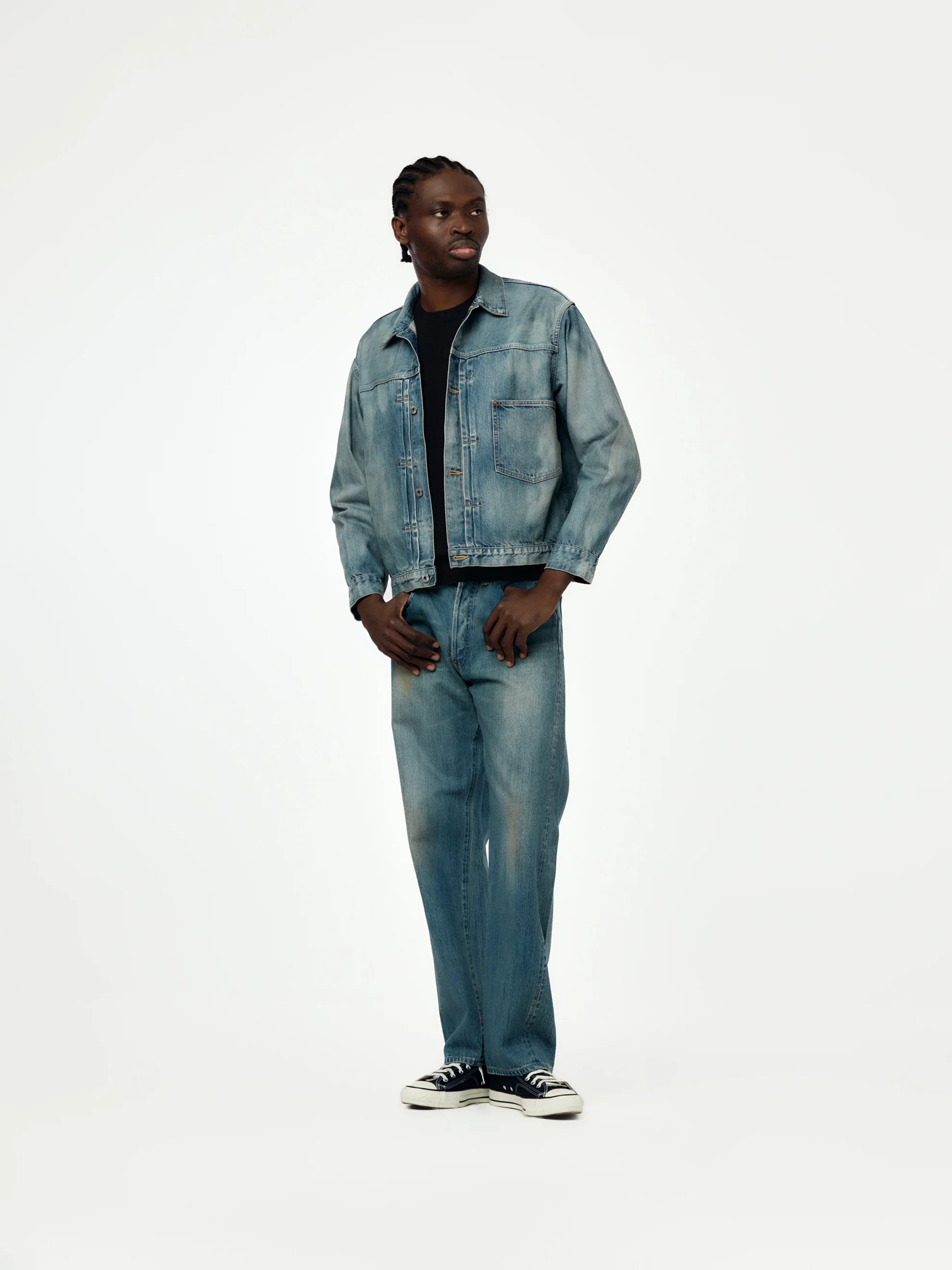 1st Type Denim Jacket  (Indigo) SIS - Image 4