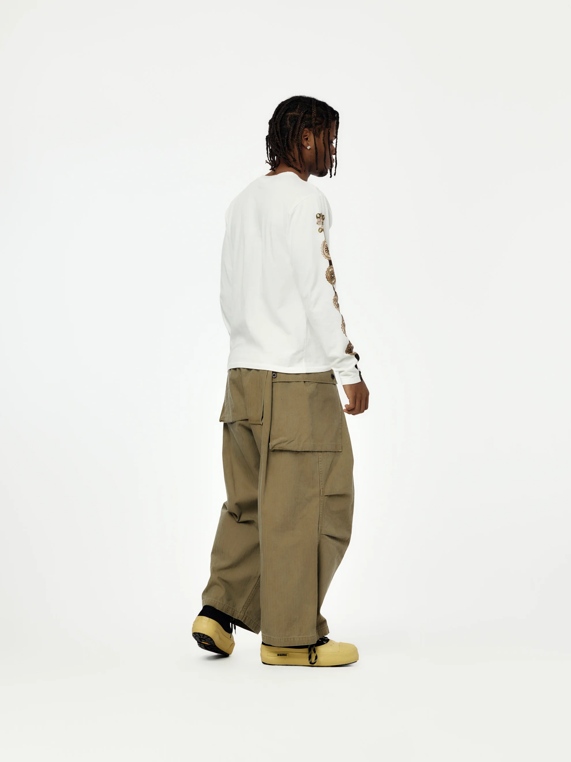20/- Jersey Long Sleeve Tee (Concho Belt Sleeve) - Image 5