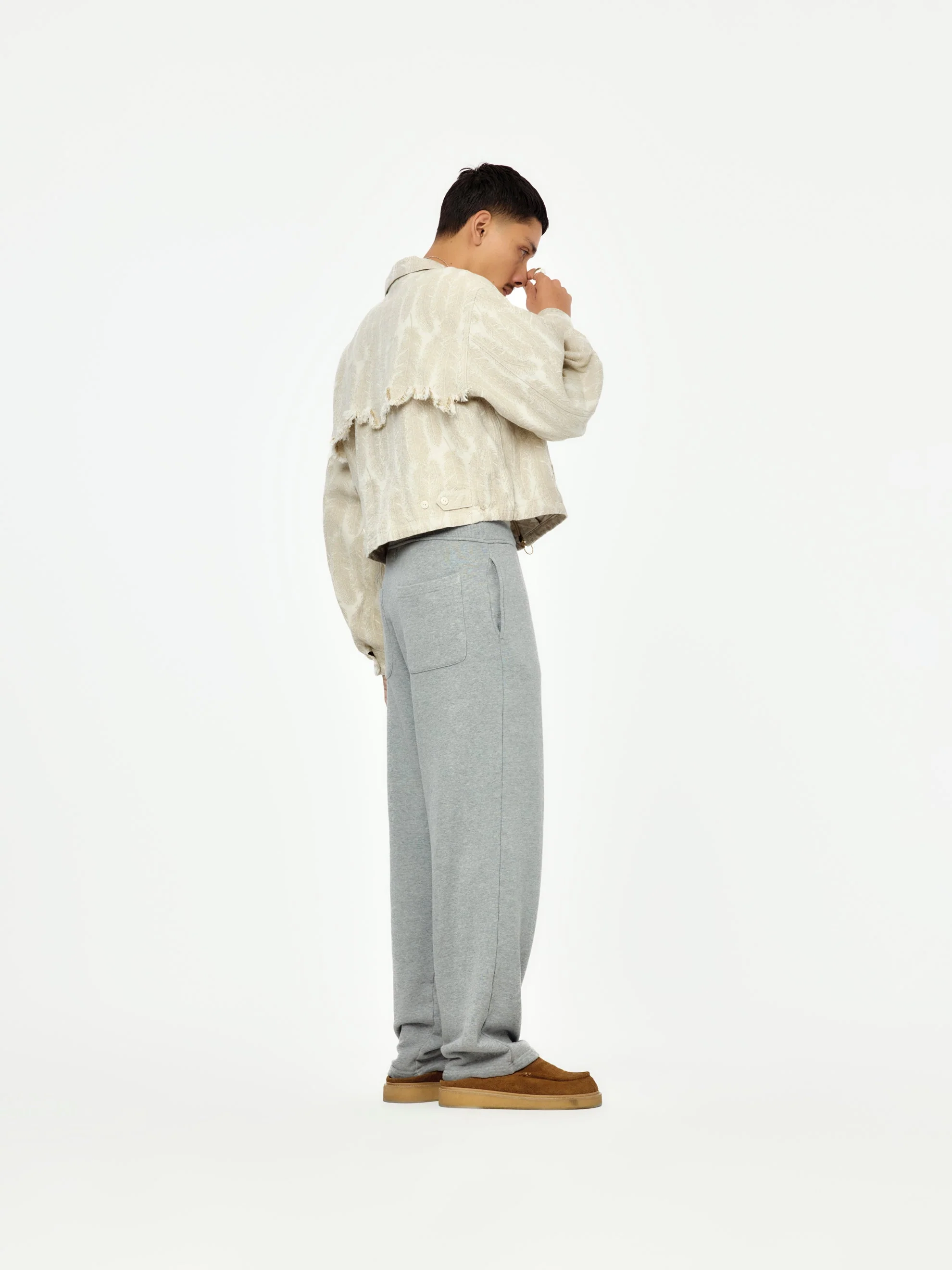 30/-SWT knit Sweat Pants (N.Try) - Image 5