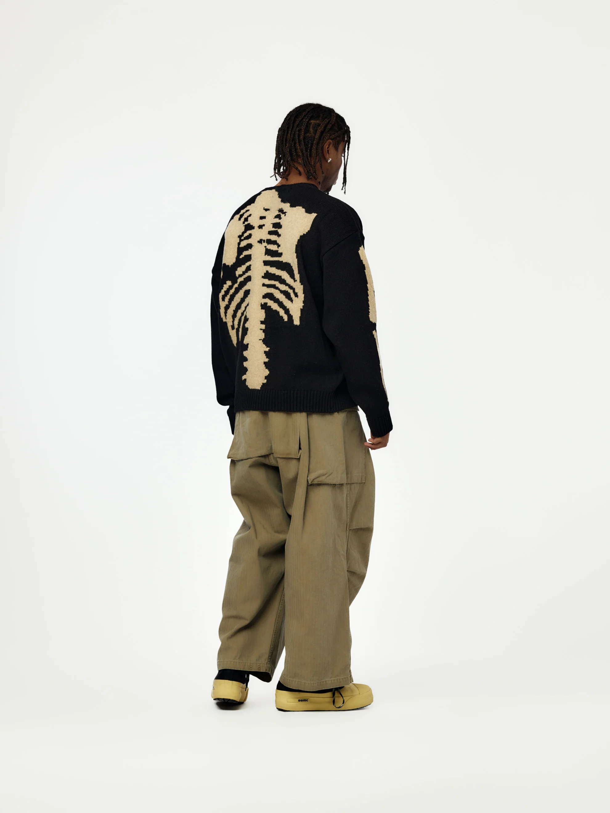 5G Wool BONE Crew Sweater - Image 6