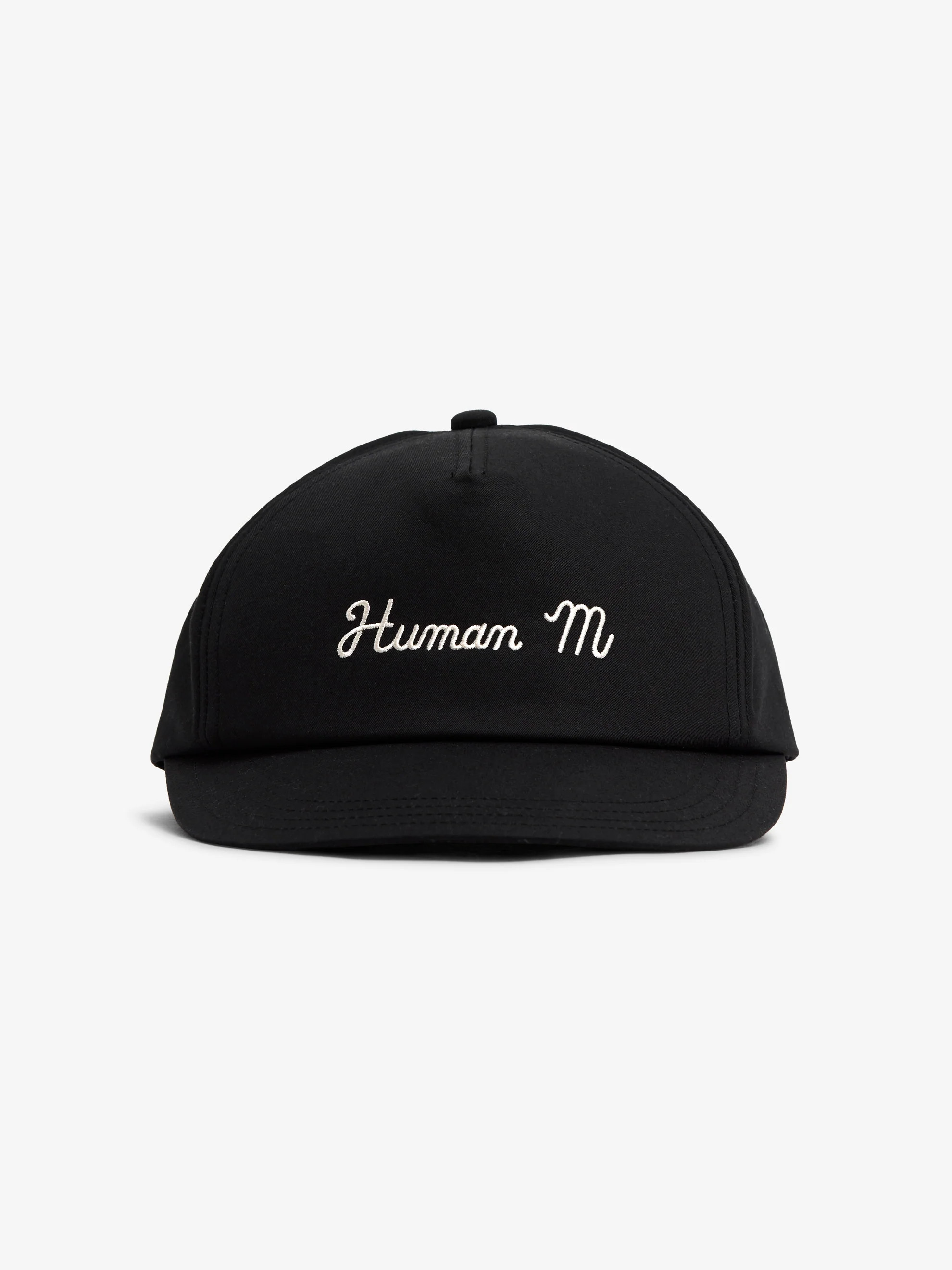 5PANEL TWILL CAP (BLACK)
