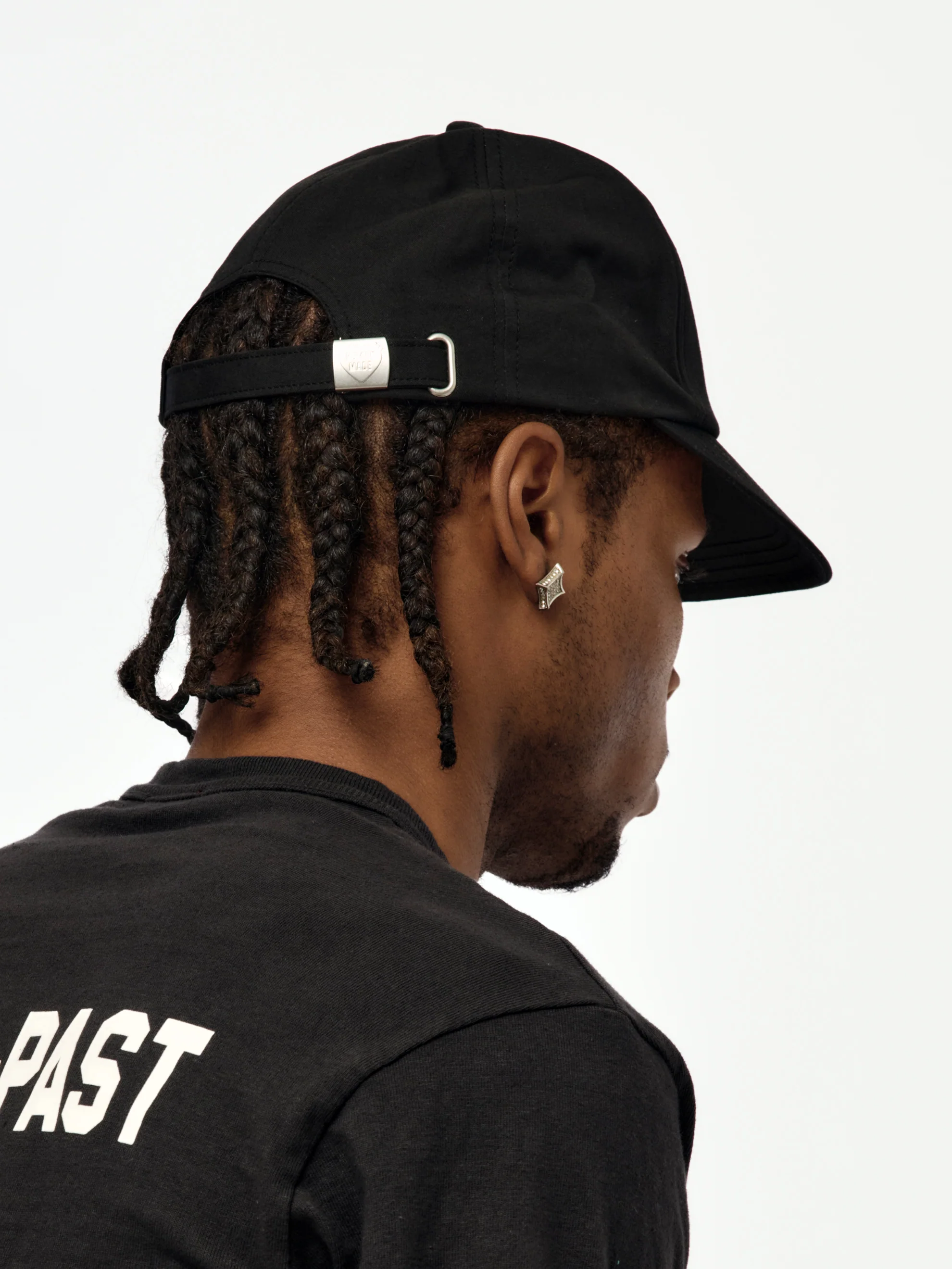 5PANEL TWILL CAP (BLACK) - Image 2