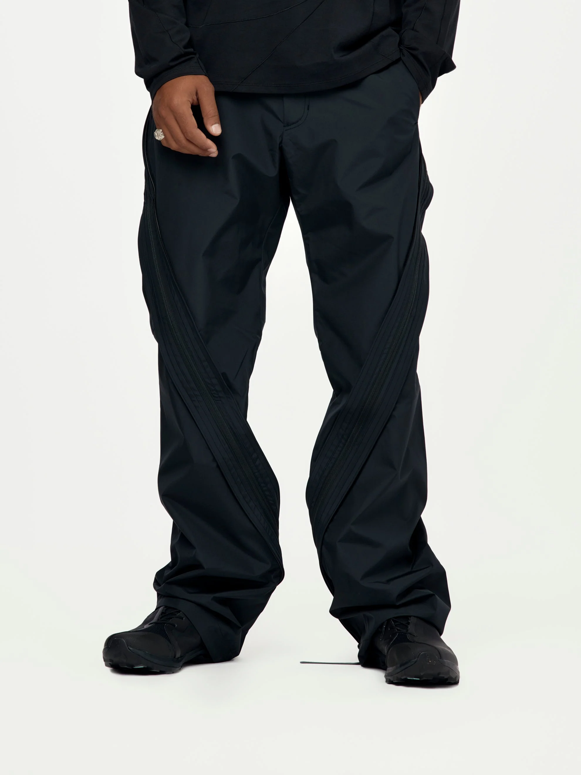 7.0 TECHNICAL PANTS CENTER (BLACK)