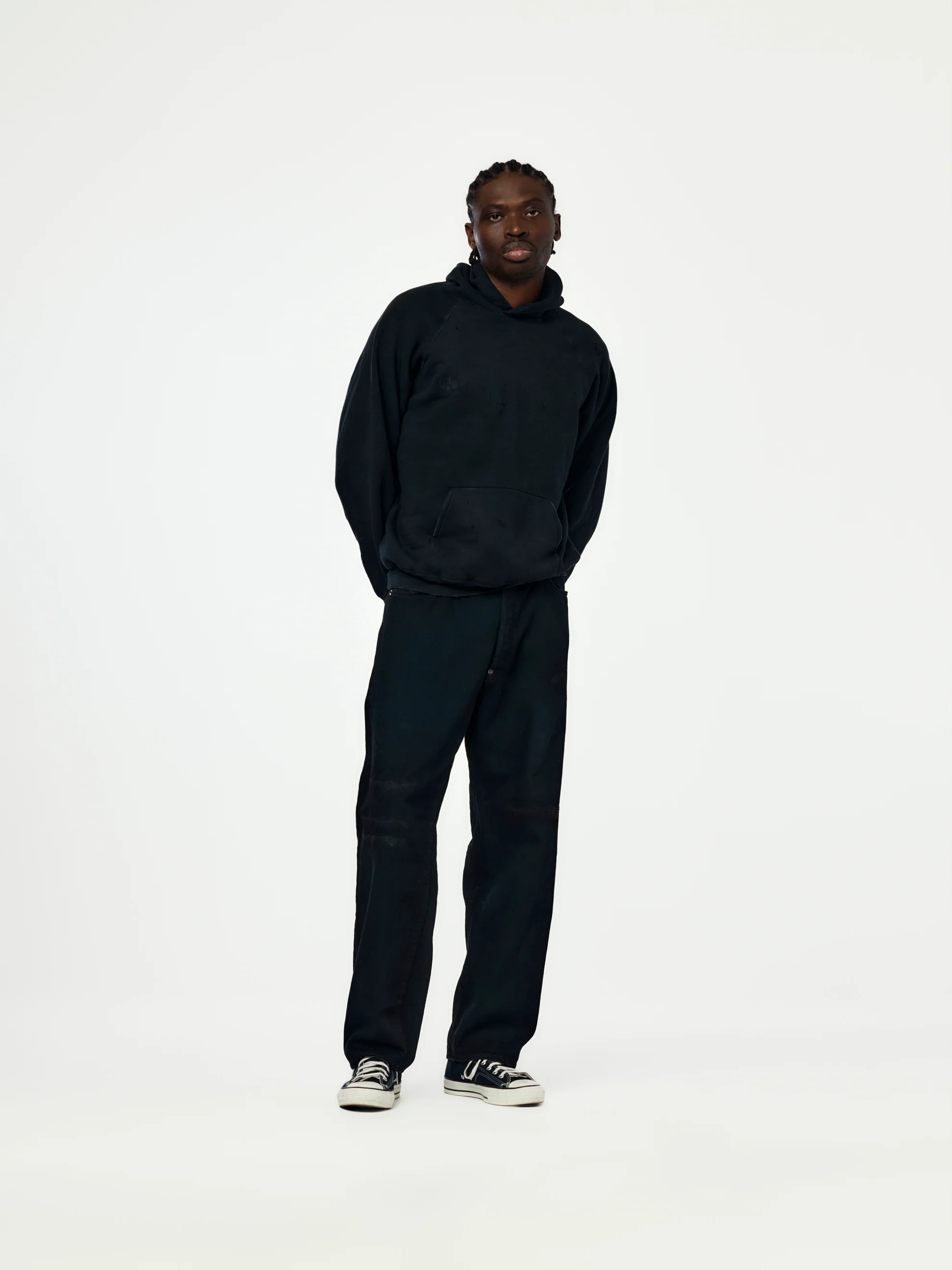 A.PRESSE x Union Vintage Sweat Hoodie (Black) - Image 5