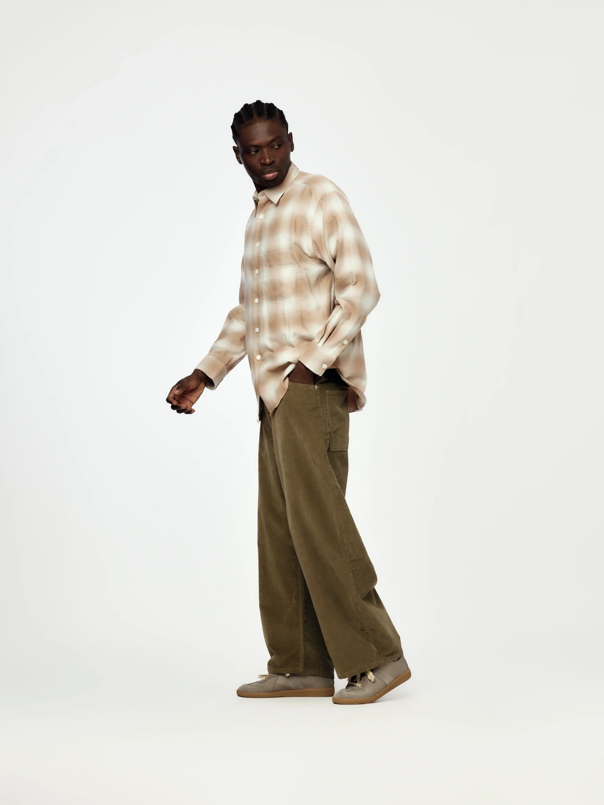 Shadow Flannel (Coral) - Image 4