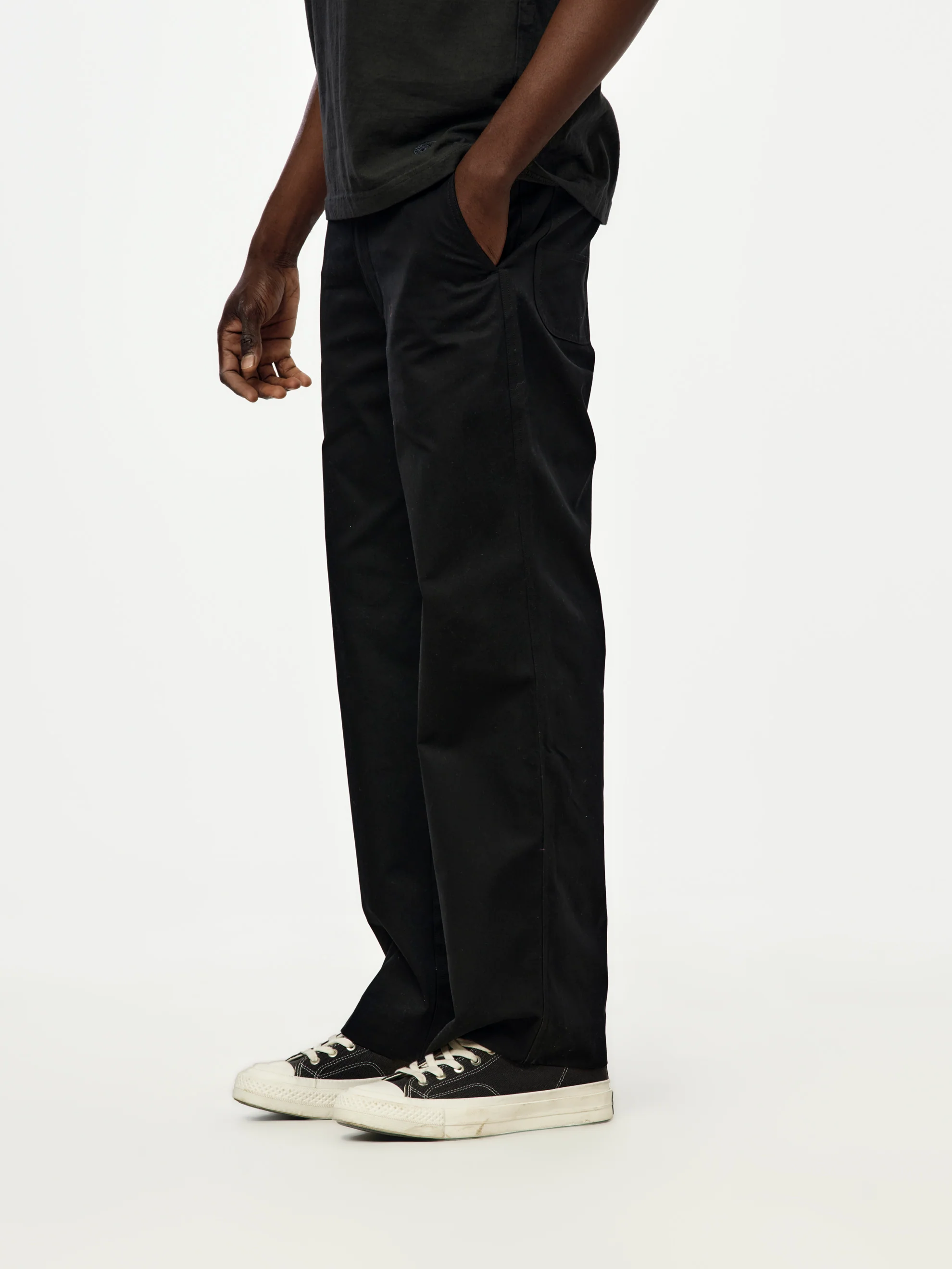 Workwear Pant (Black) - Image 2