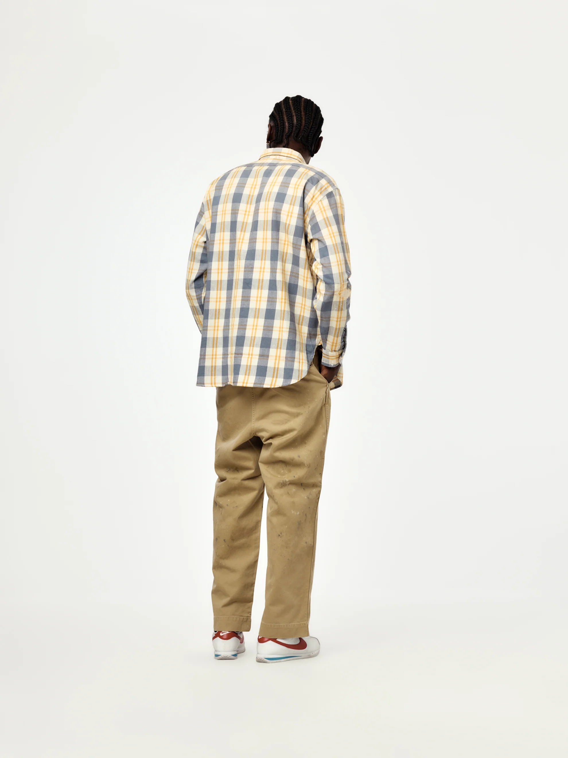 Aged Trousers (Khaki) - Image 5