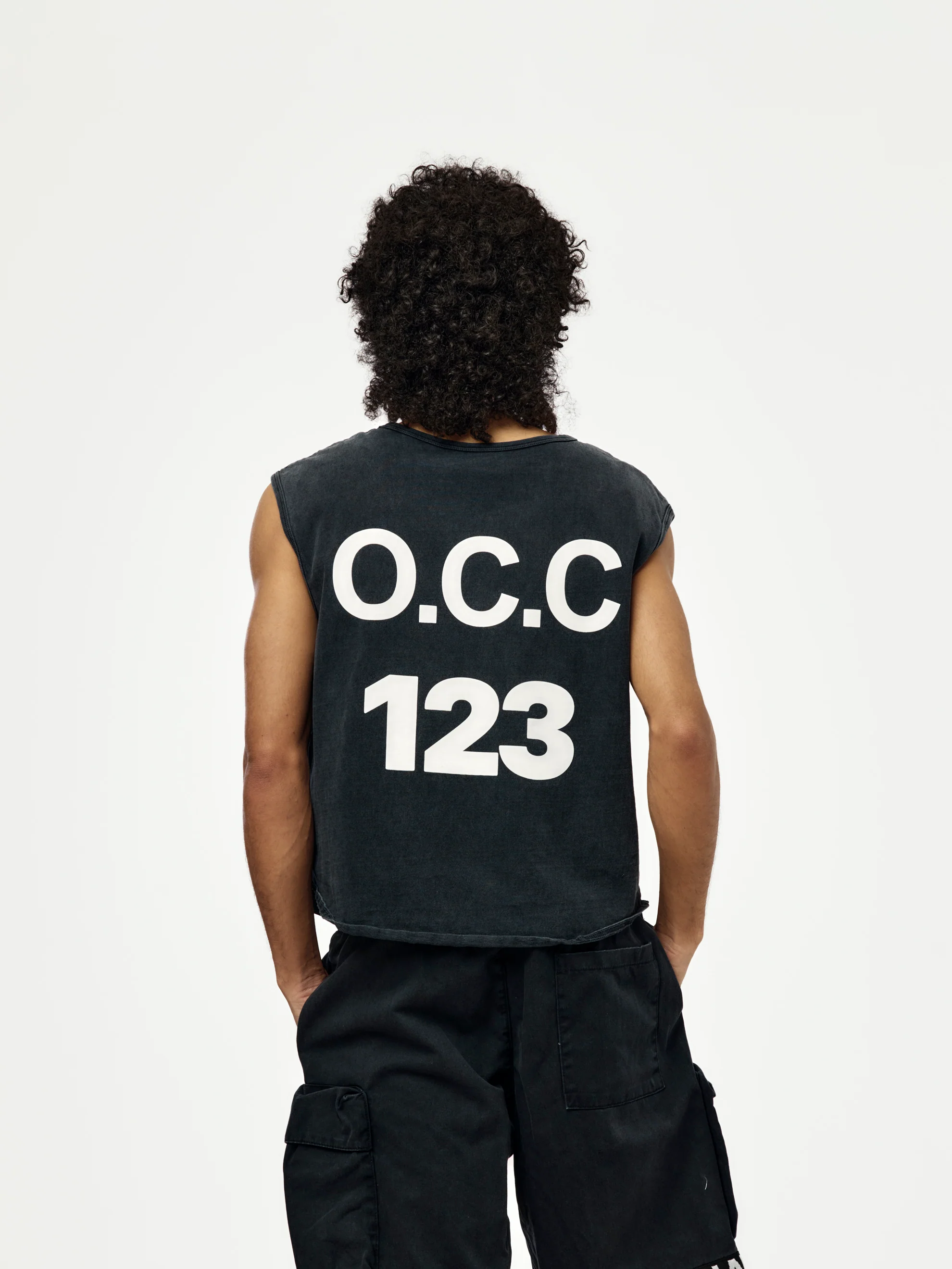 AMOR MUSCLE TEE (Mechanic Black) - Image 3
