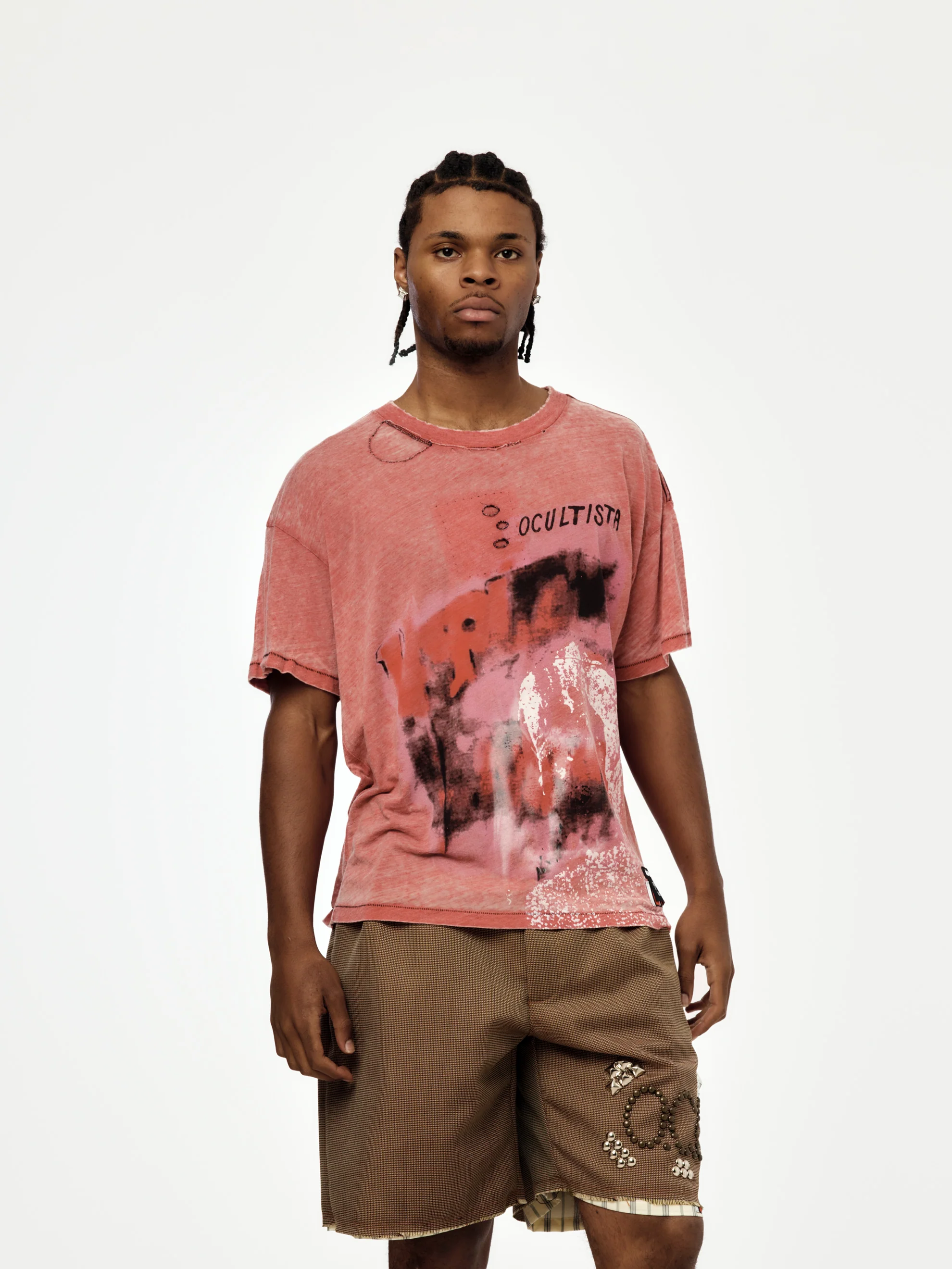 ANTI DEATH BURNOUT TEE (Red)