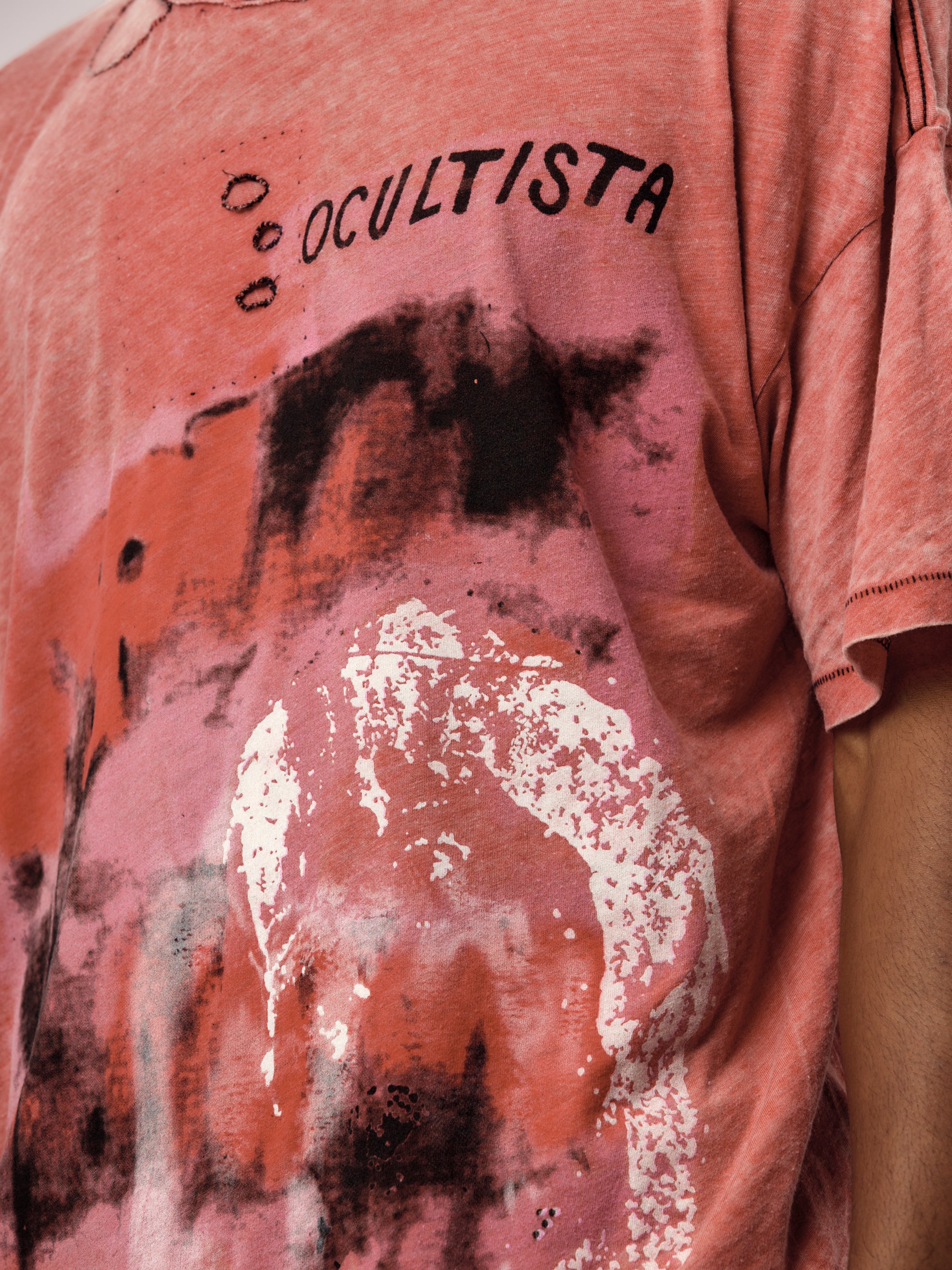 ANTI DEATH BURNOUT TEE (Red) - Image 6