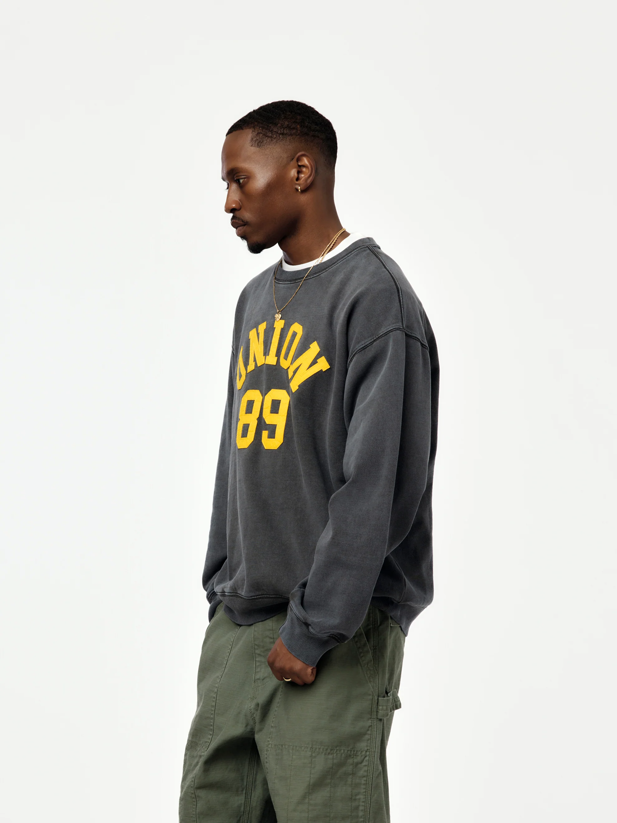 APPLIQUE CREW (VINTAGE BLACK) - Image 2