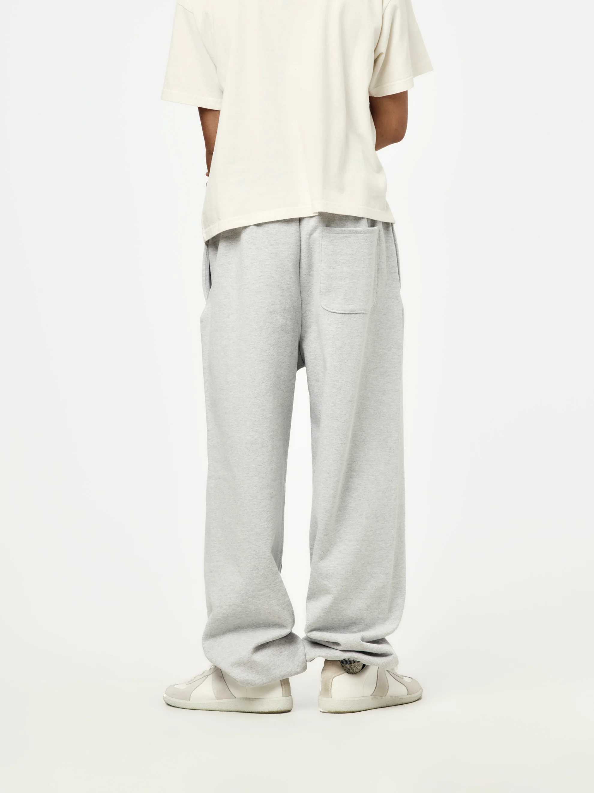 baggy jogger sweatpants (ash grey) - Image 3