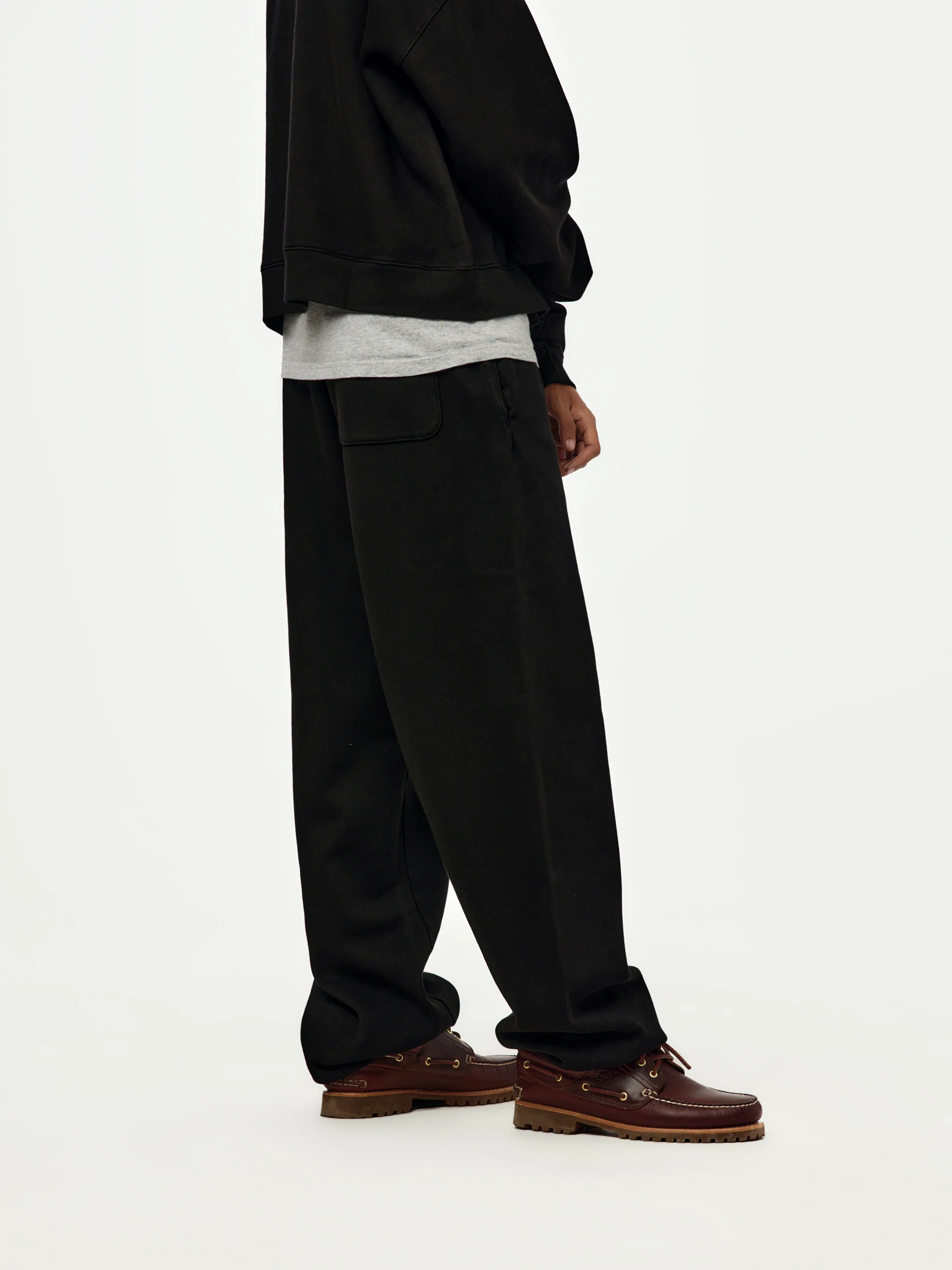 baggy jogger sweatpants (black) - Image 2