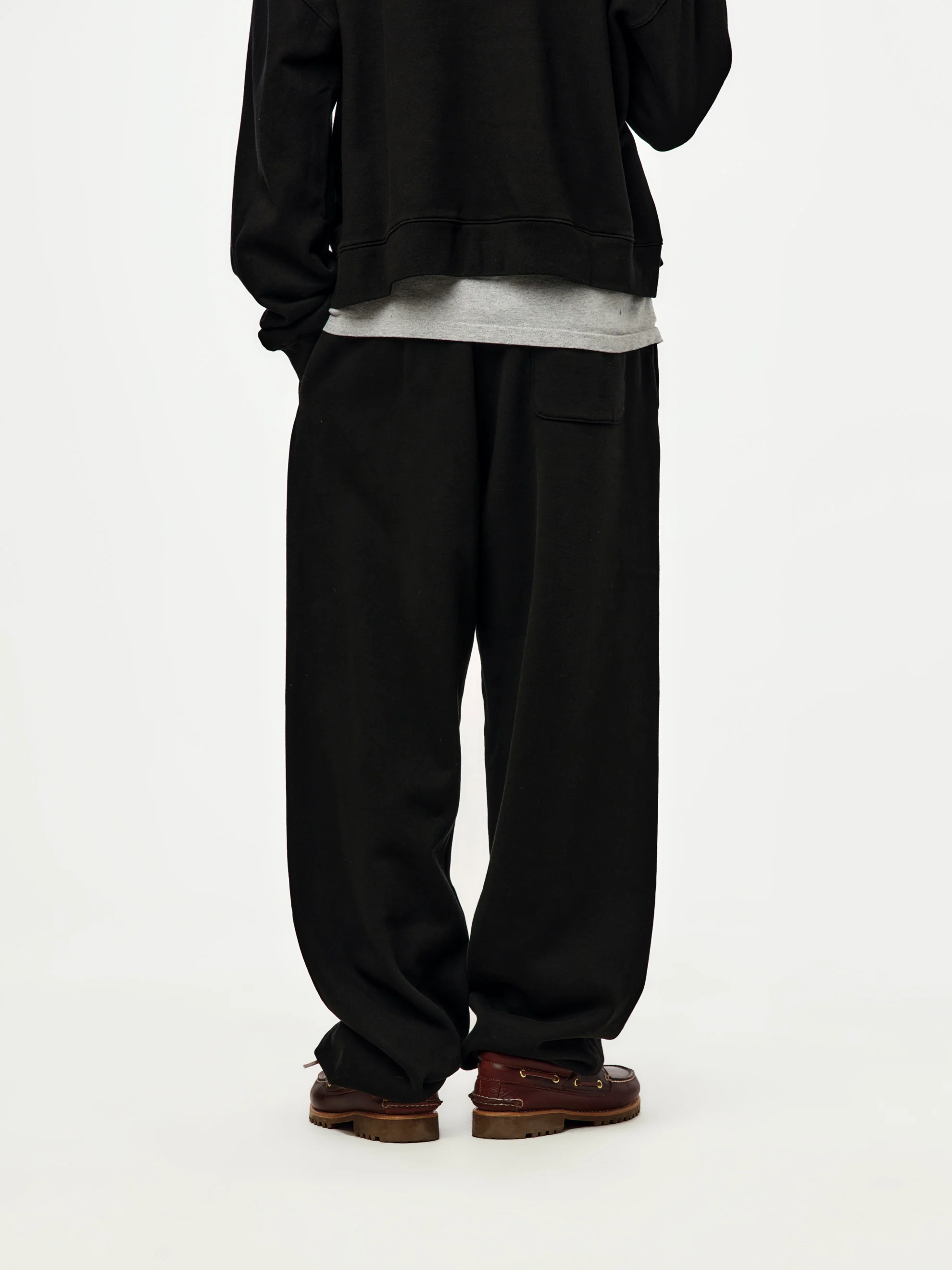 baggy jogger sweatpants (black) - Image 3