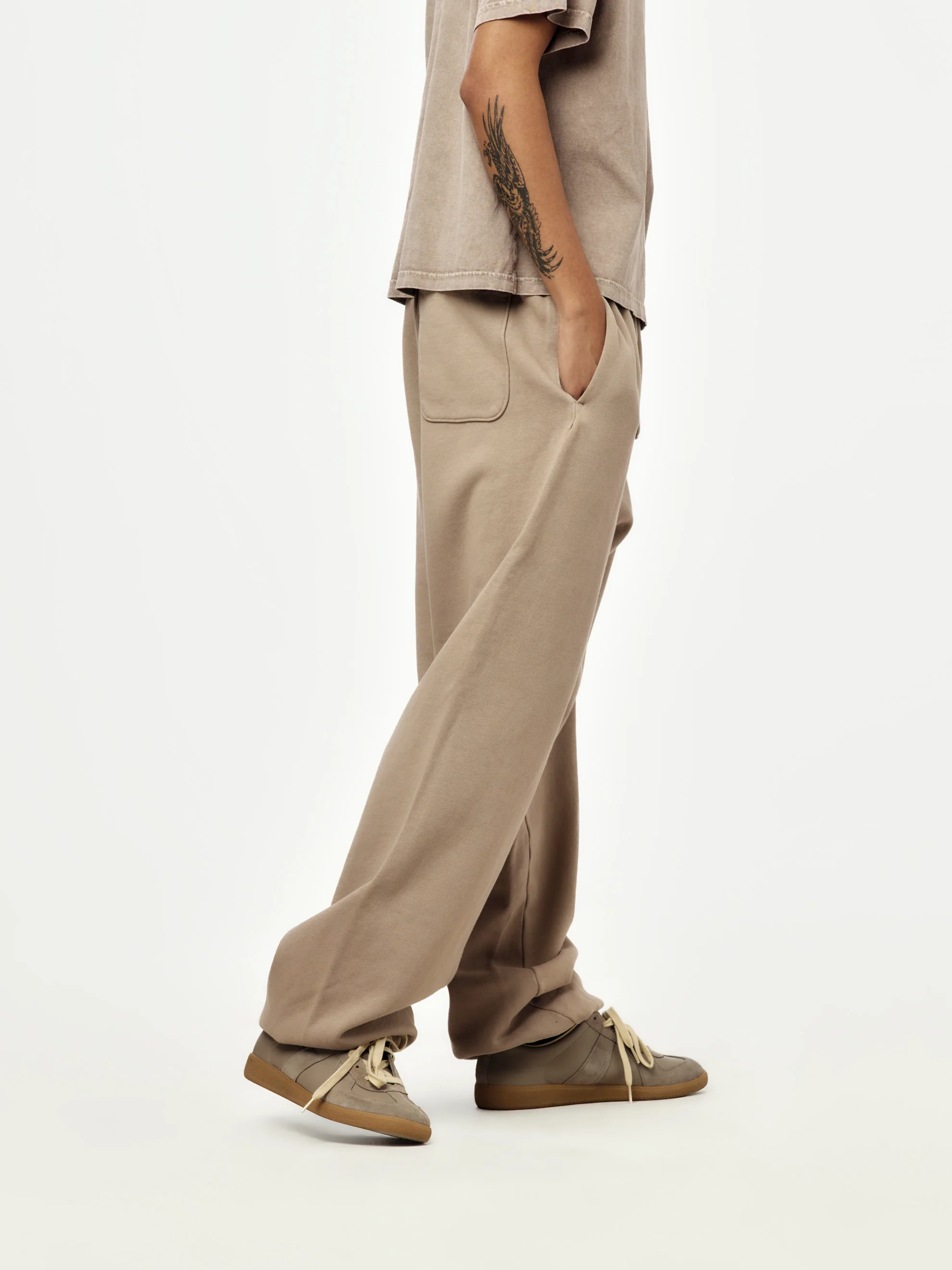 baggy jogger sweatpants (dune) - Image 4