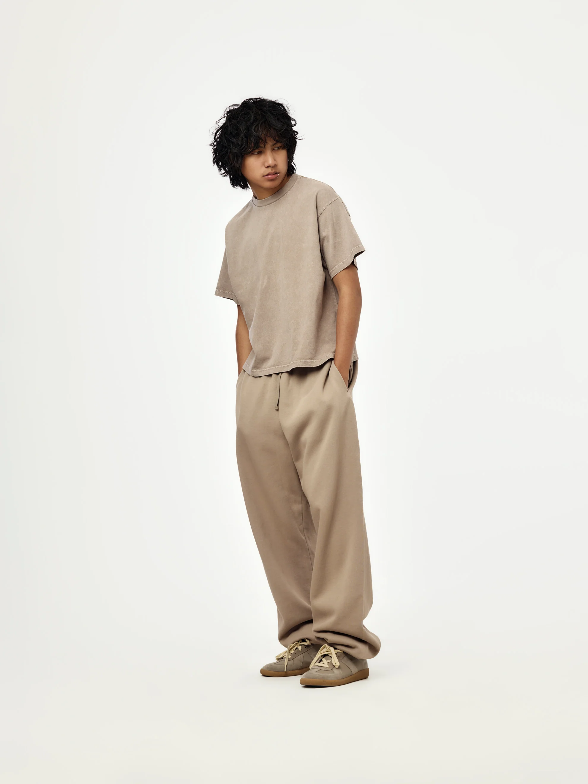 baggy jogger sweatpants (dune) - Image 5
