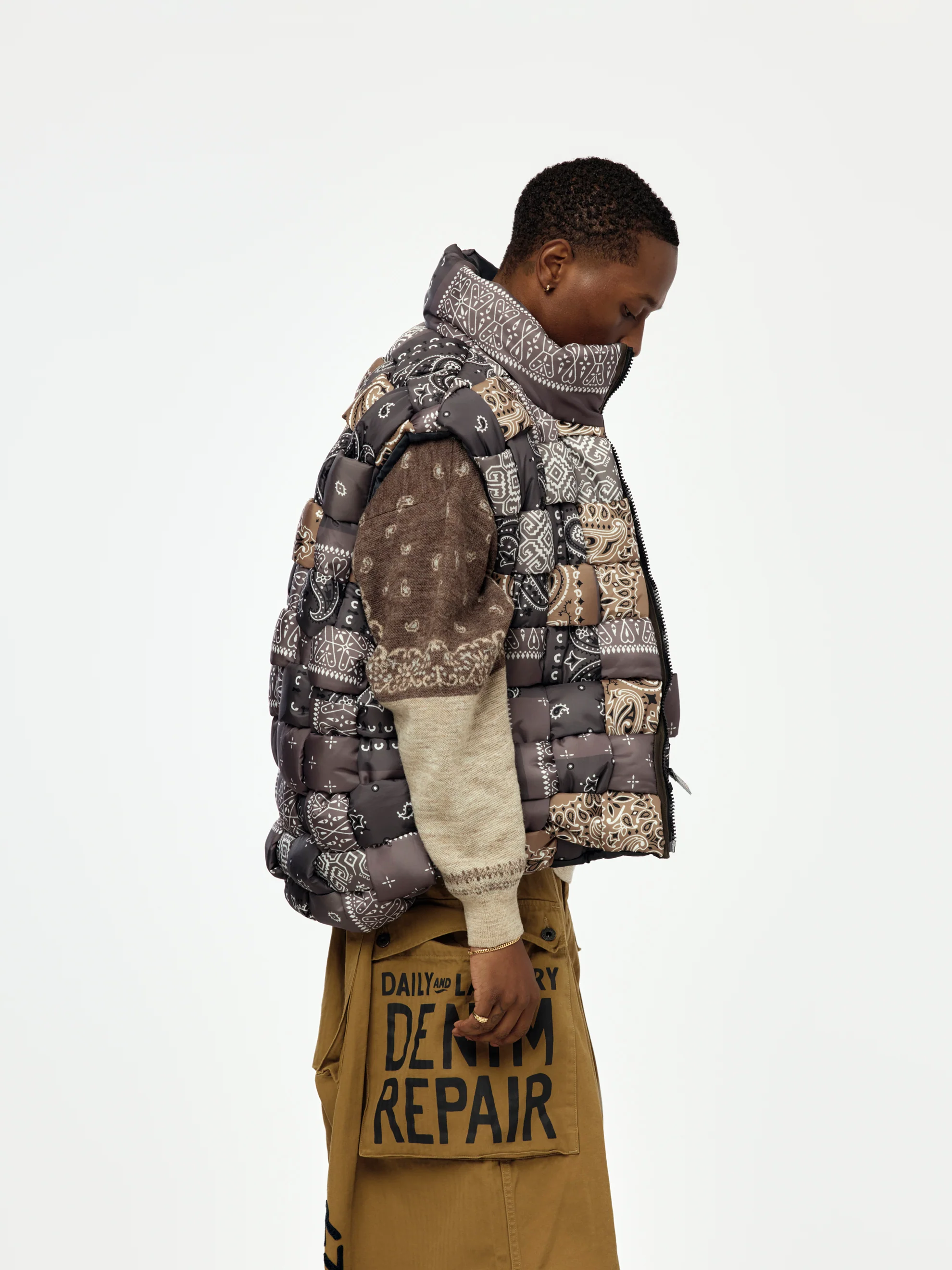 Bandana Nylon KEEL Weaving Vest - Image 2