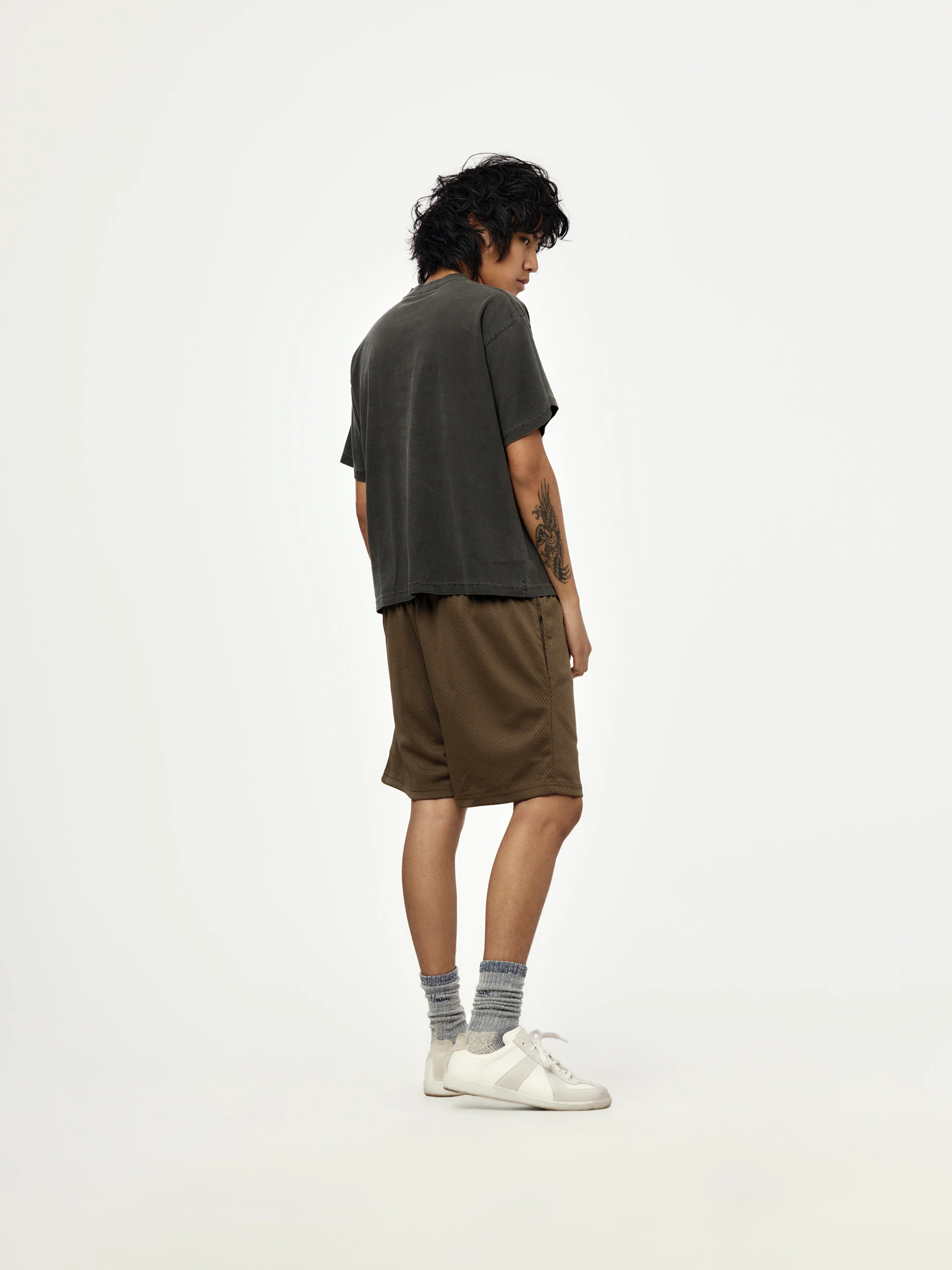 basketball shorts (dark stone) - Image 5