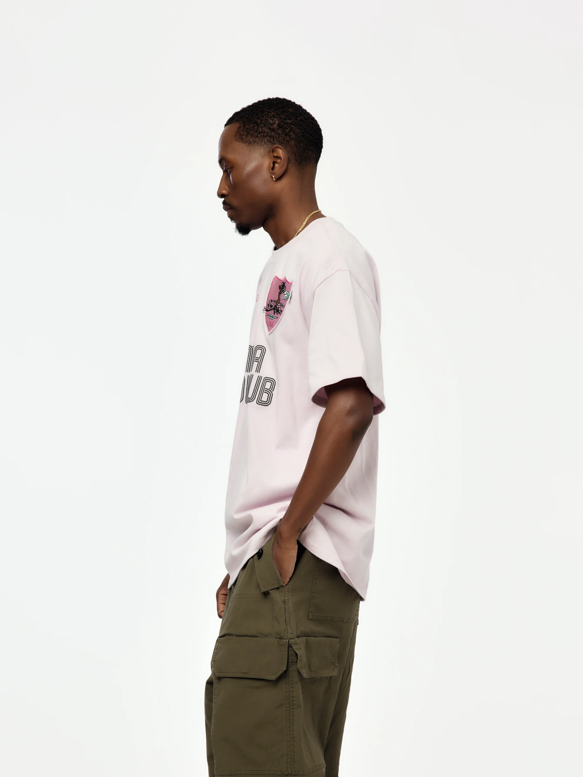 Bermuda Futbul T-Shirt (Sea Shell Pink) - Image 2