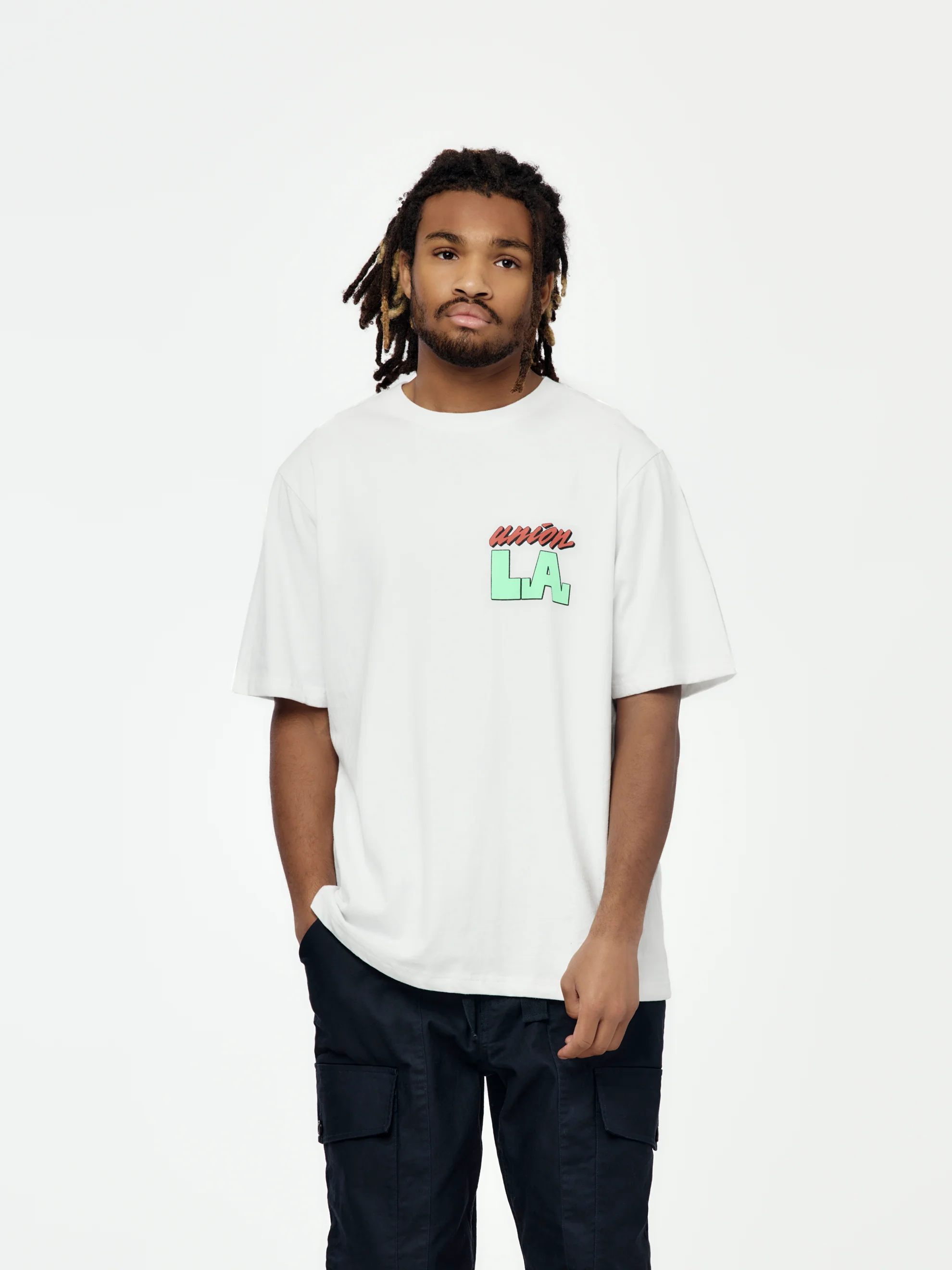 Big LA Tee (Optic White) - Image 3