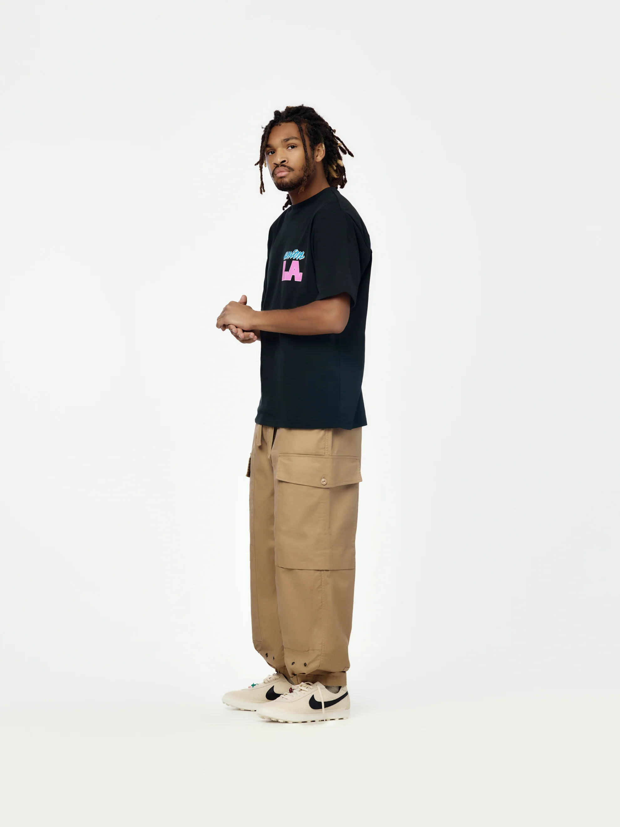 Big LA Tee (True Black) - Image 5