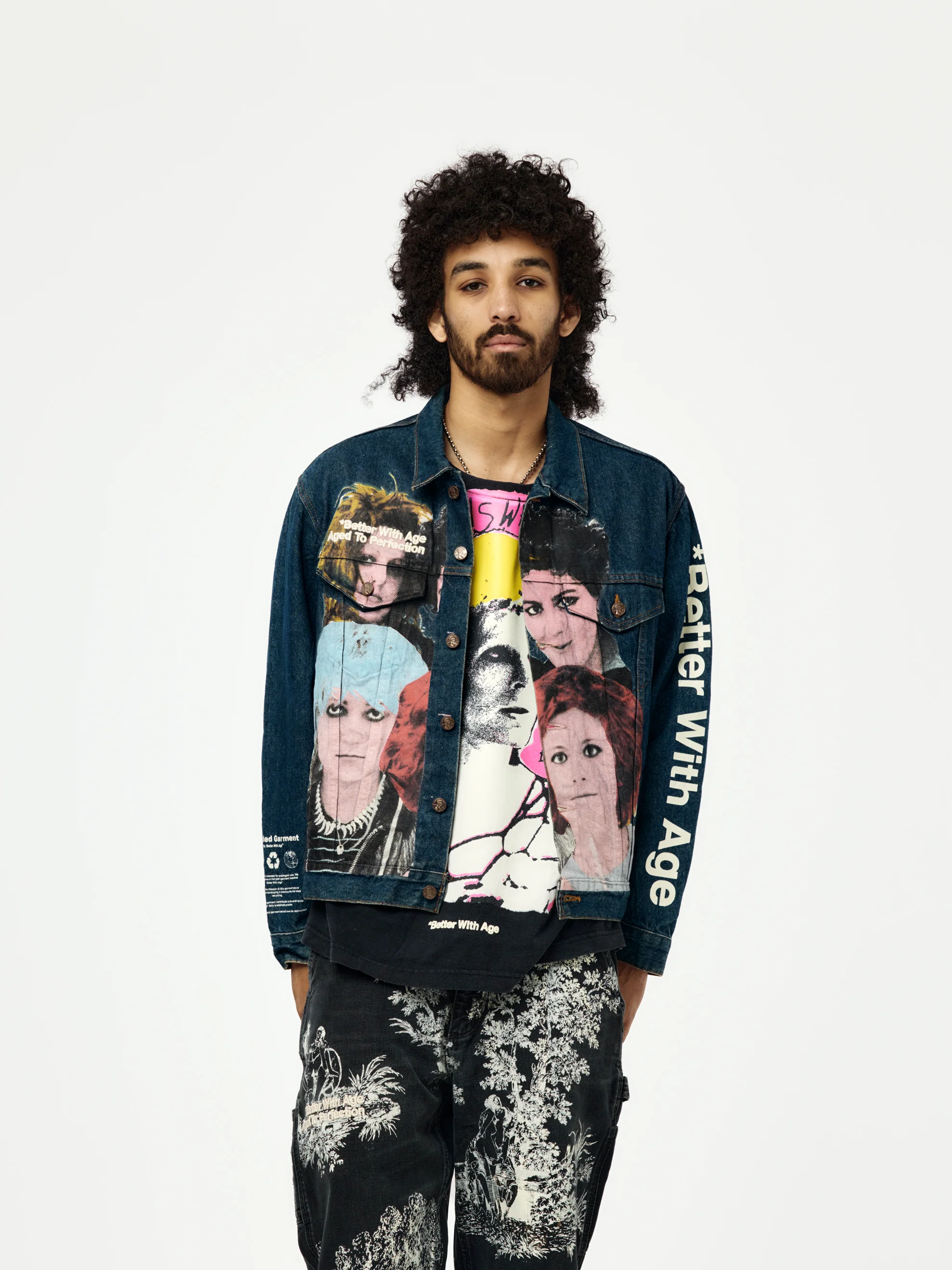 Blanche Denim Trucker Jacket (Indigo/Assorted)