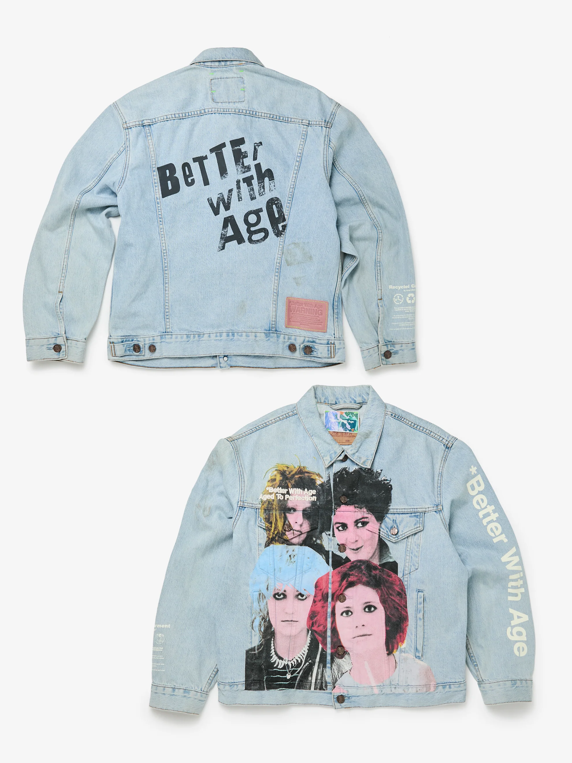 Blanche Denim Trucker Jacket (Indigo/Assorted) - Image 10