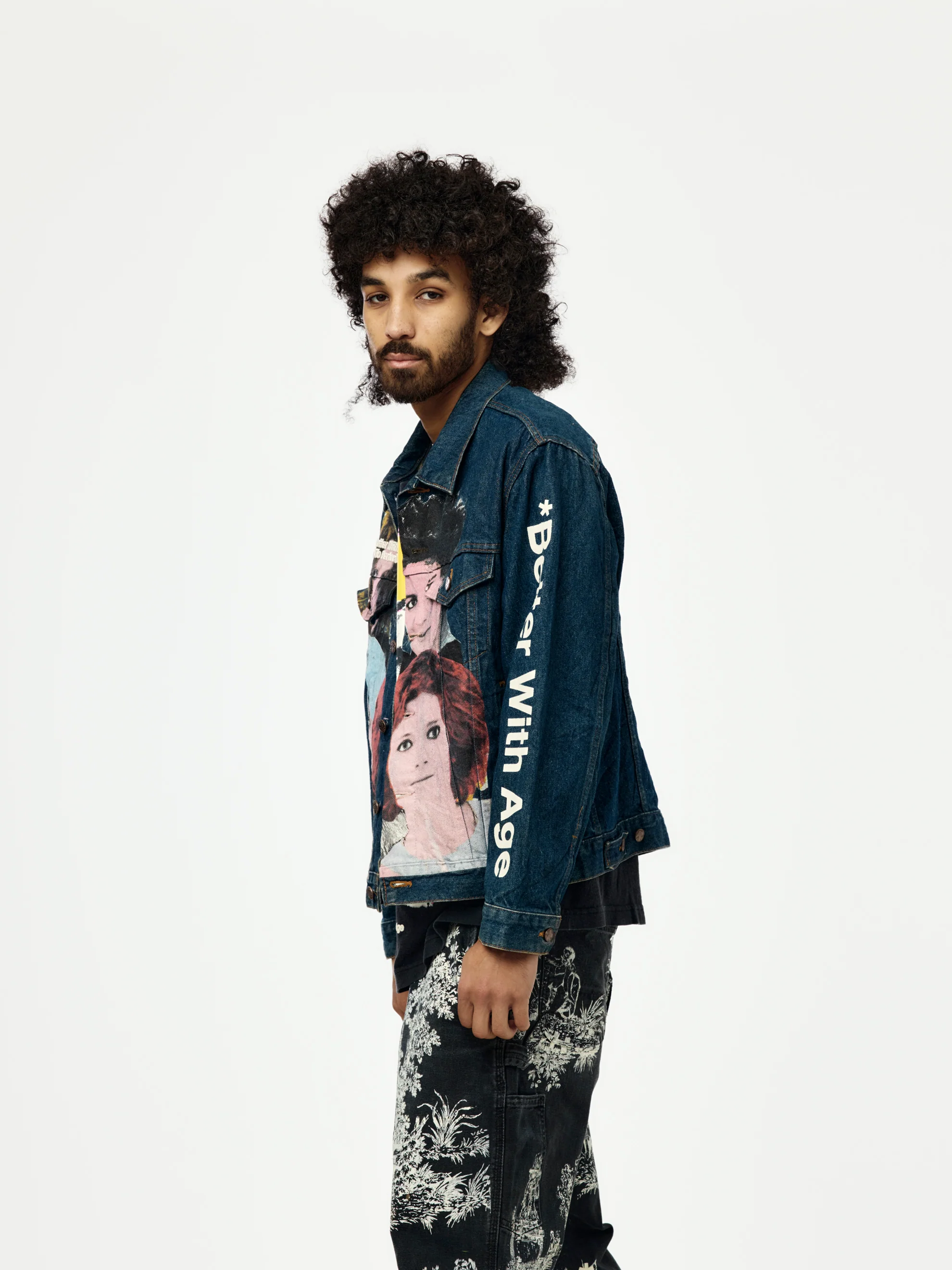 Blanche Denim Trucker Jacket (Indigo/Assorted) - Image 4
