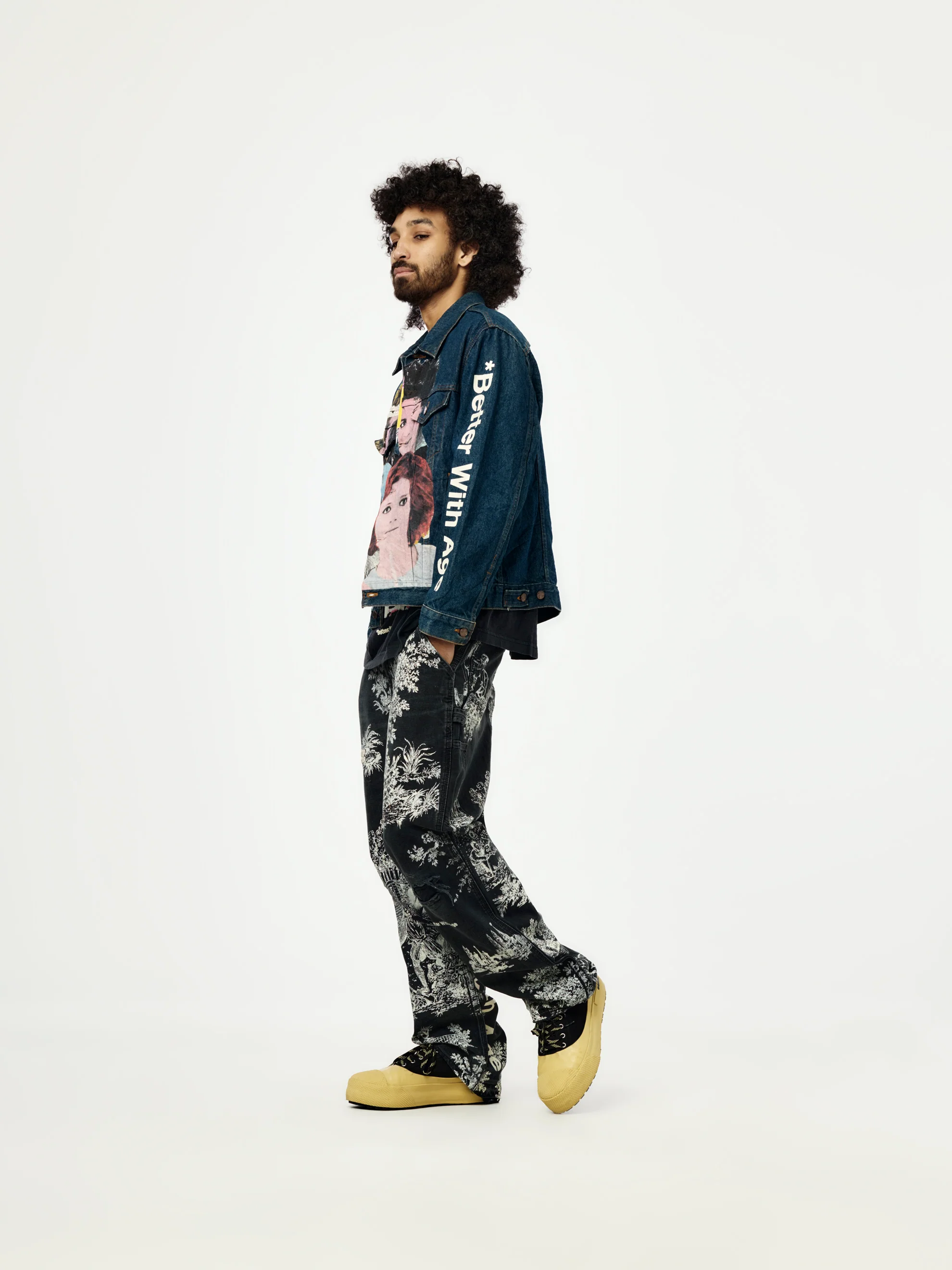 Blanche Denim Trucker Jacket (Indigo/Assorted) - Image 5
