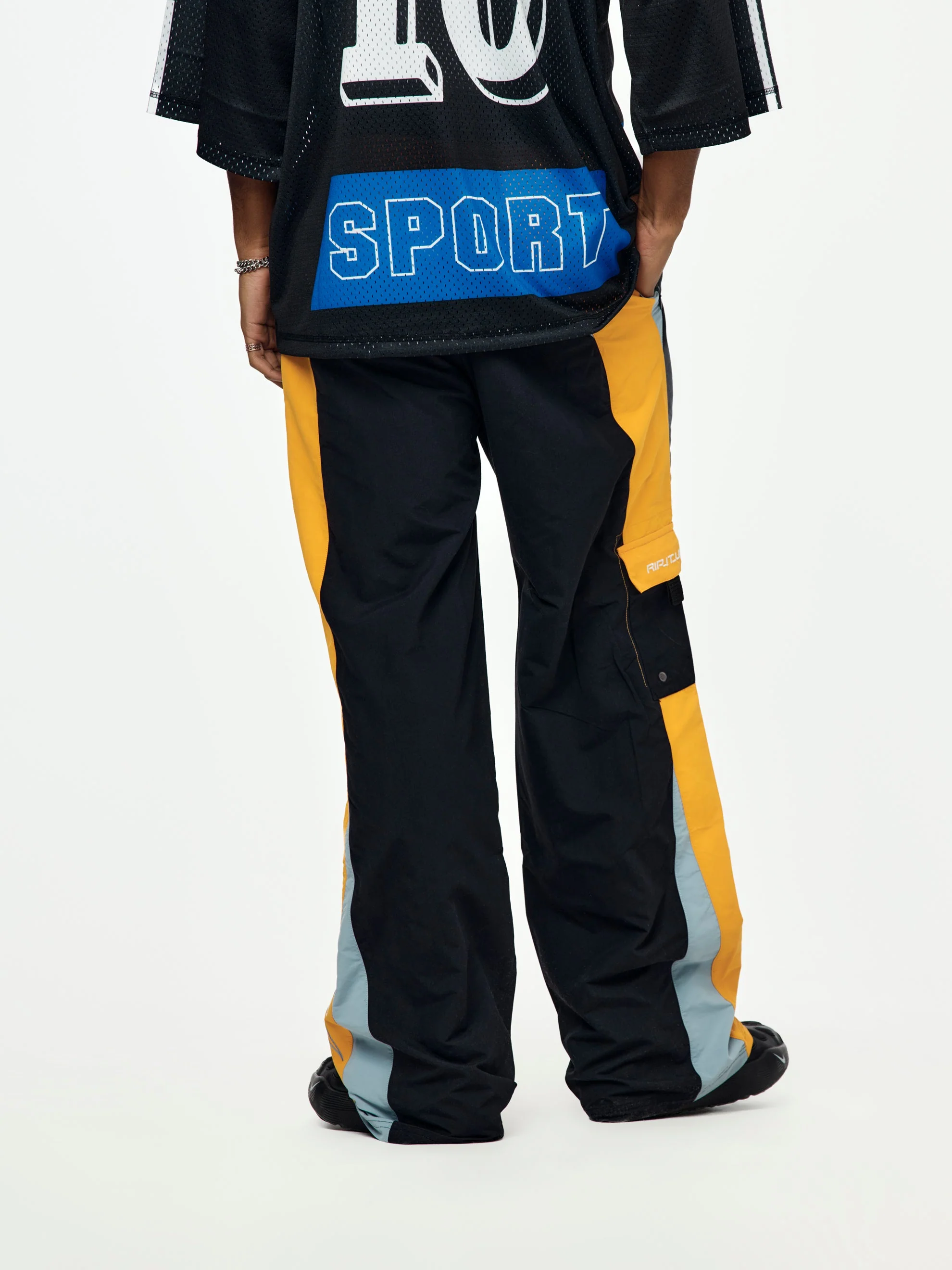Board Short Trouser (Black/Orange) - Image 3