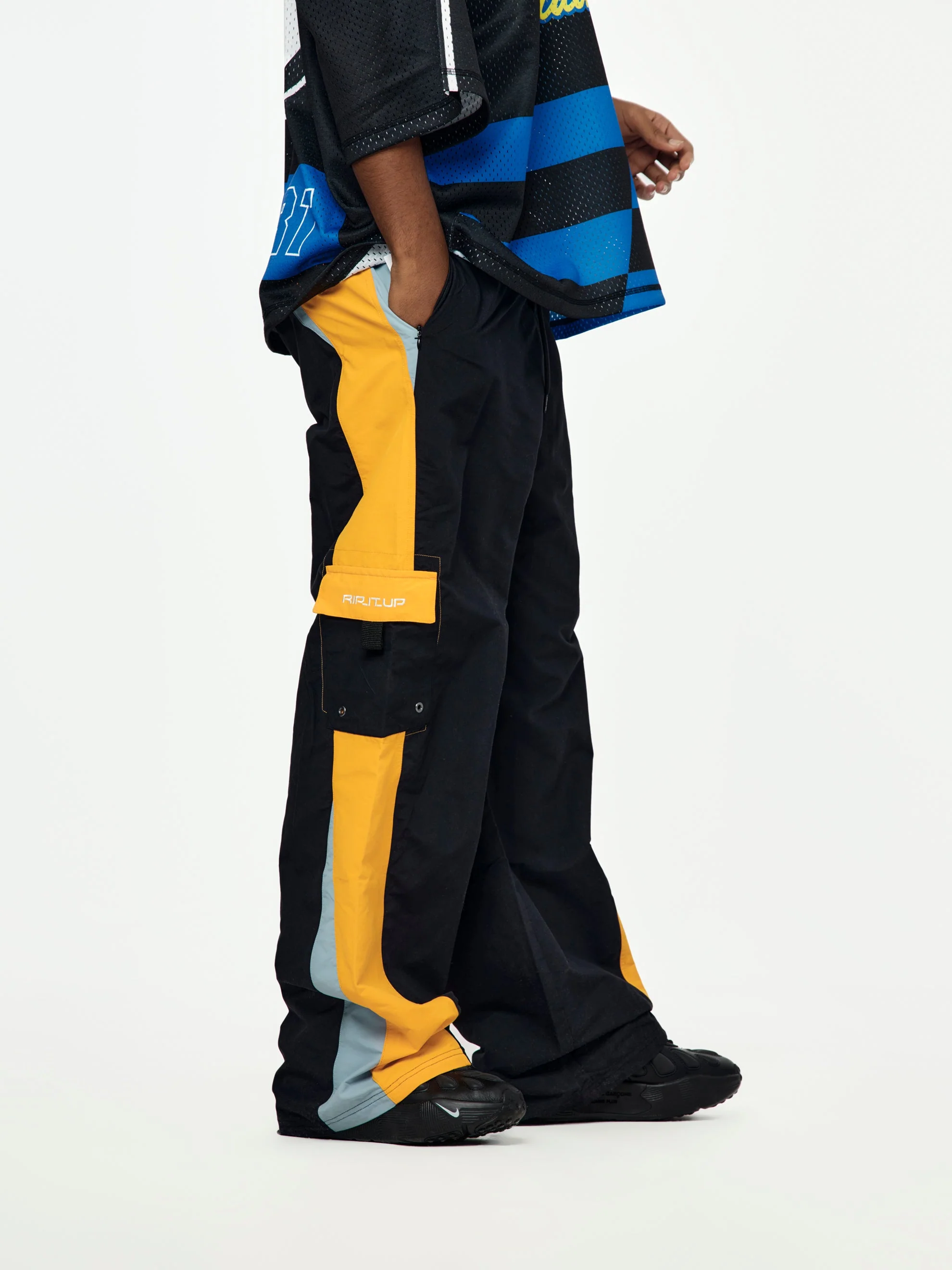 Board Short Trouser (Black/Orange) - Image 4