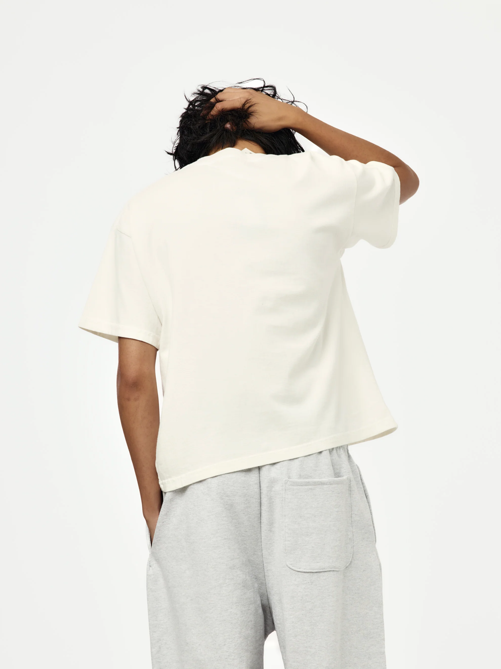 box crop tee (off-white) - Image 3