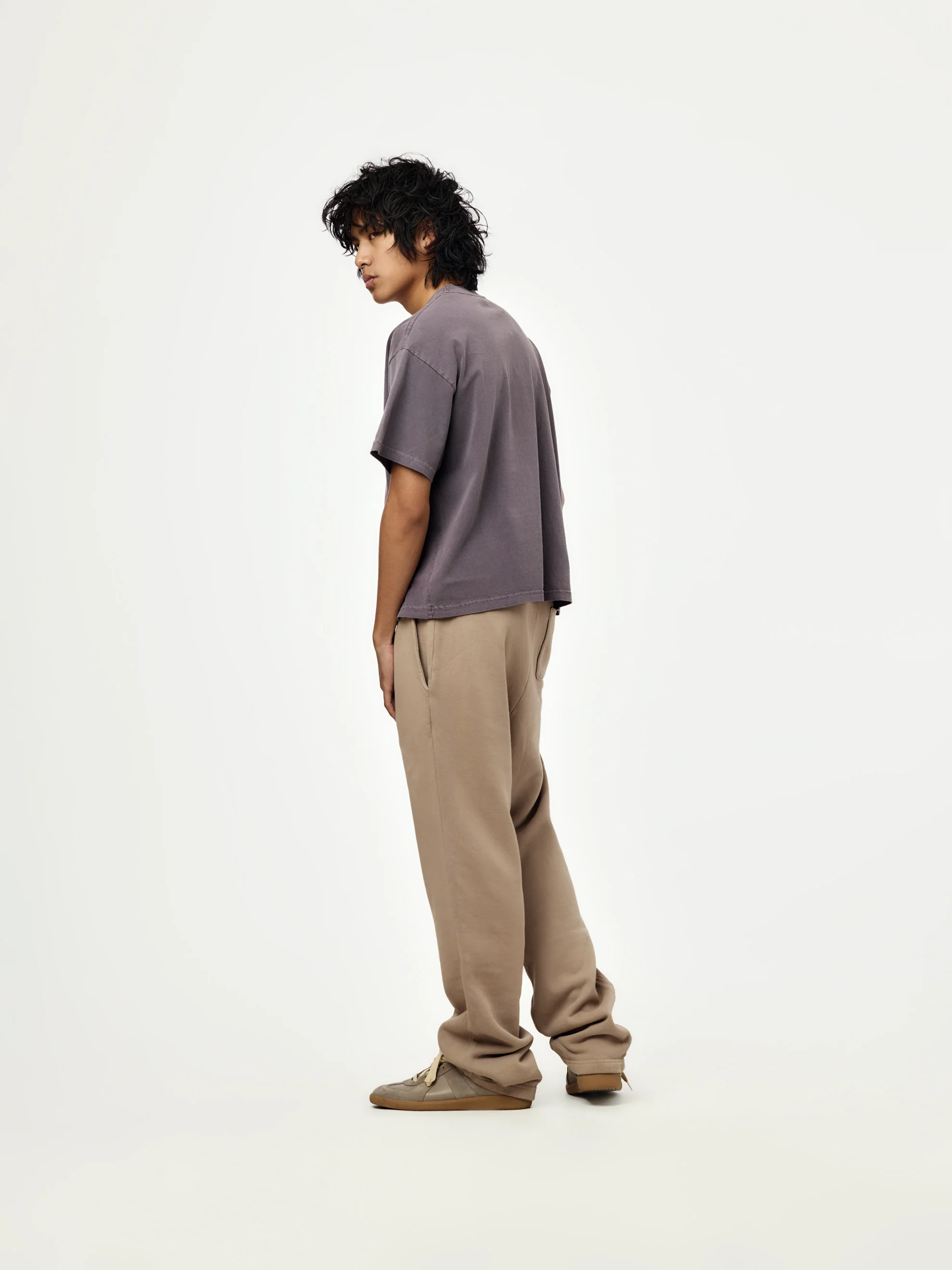 box crop tee (pigment purple) - Image 5