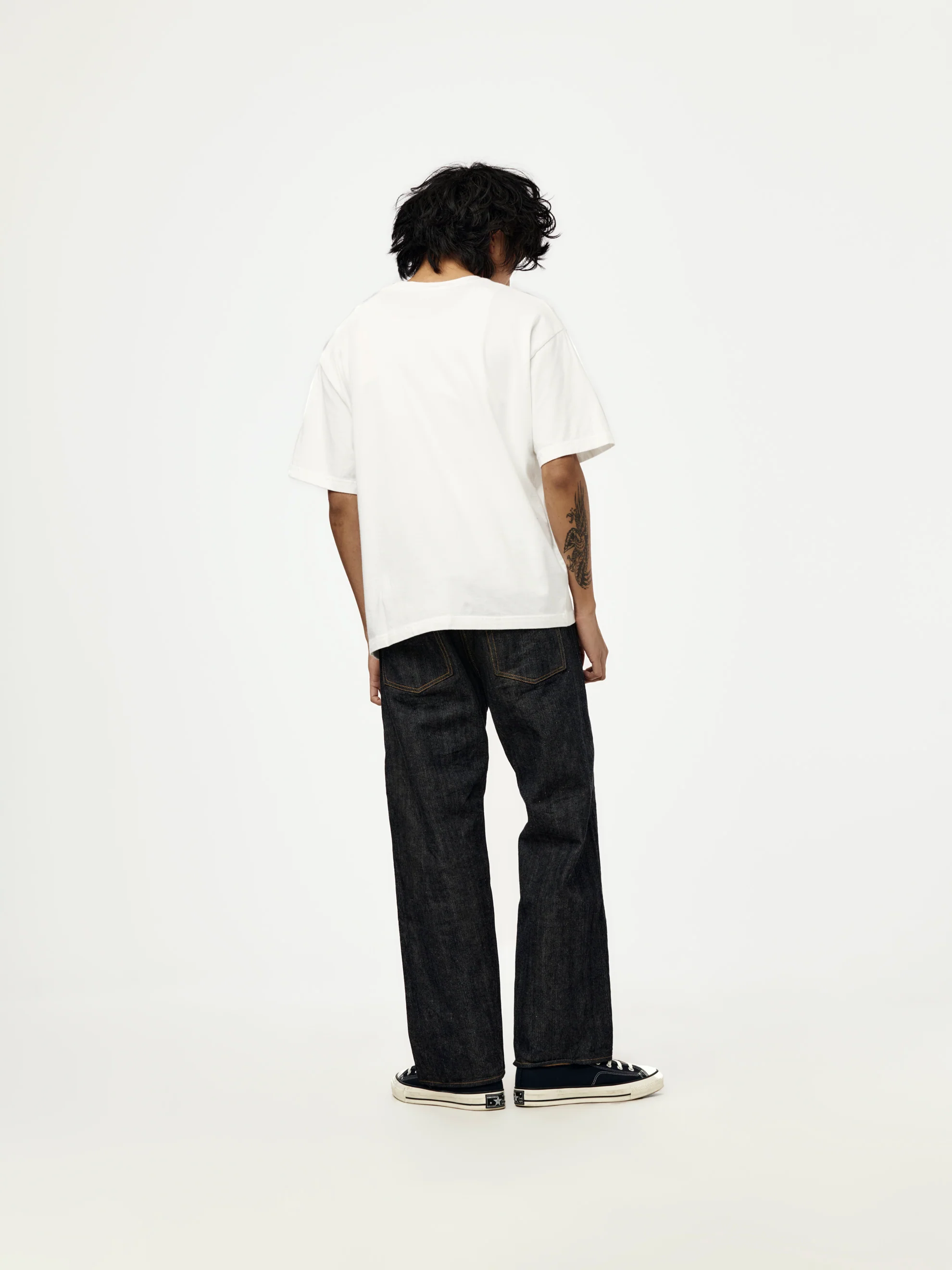 Boxy Pocket Tee (White) - Image 5