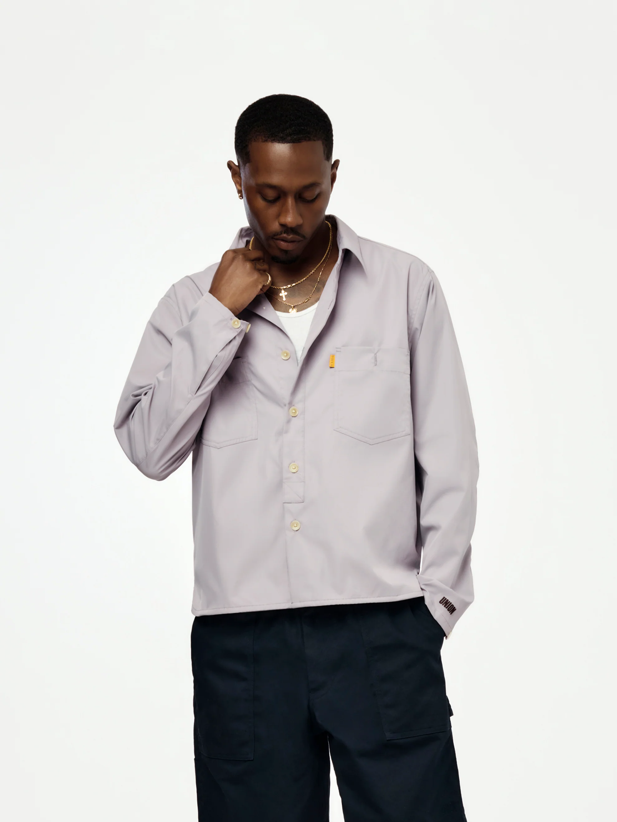 BUCKLER LS SHIRT (PURPLE)