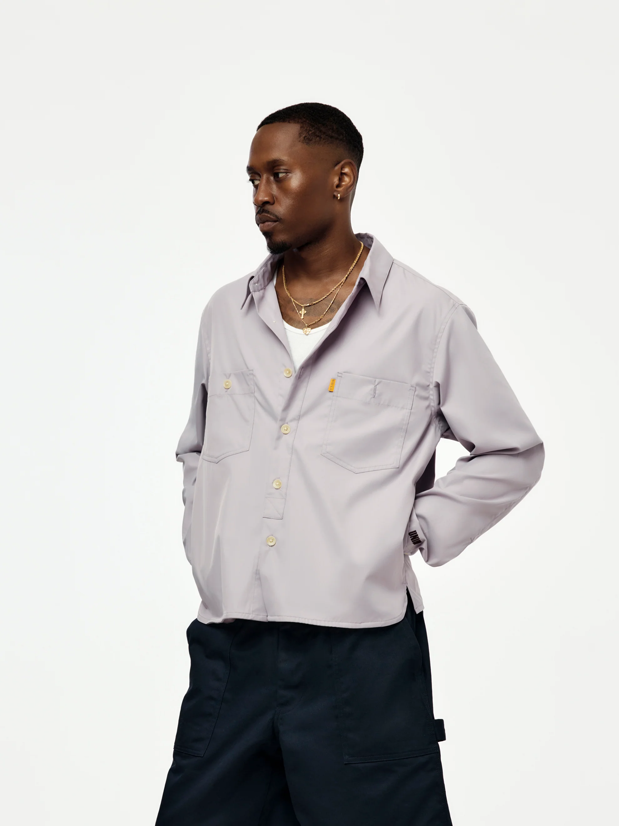 BUCKLER LS SHIRT (PURPLE) - Image 2
