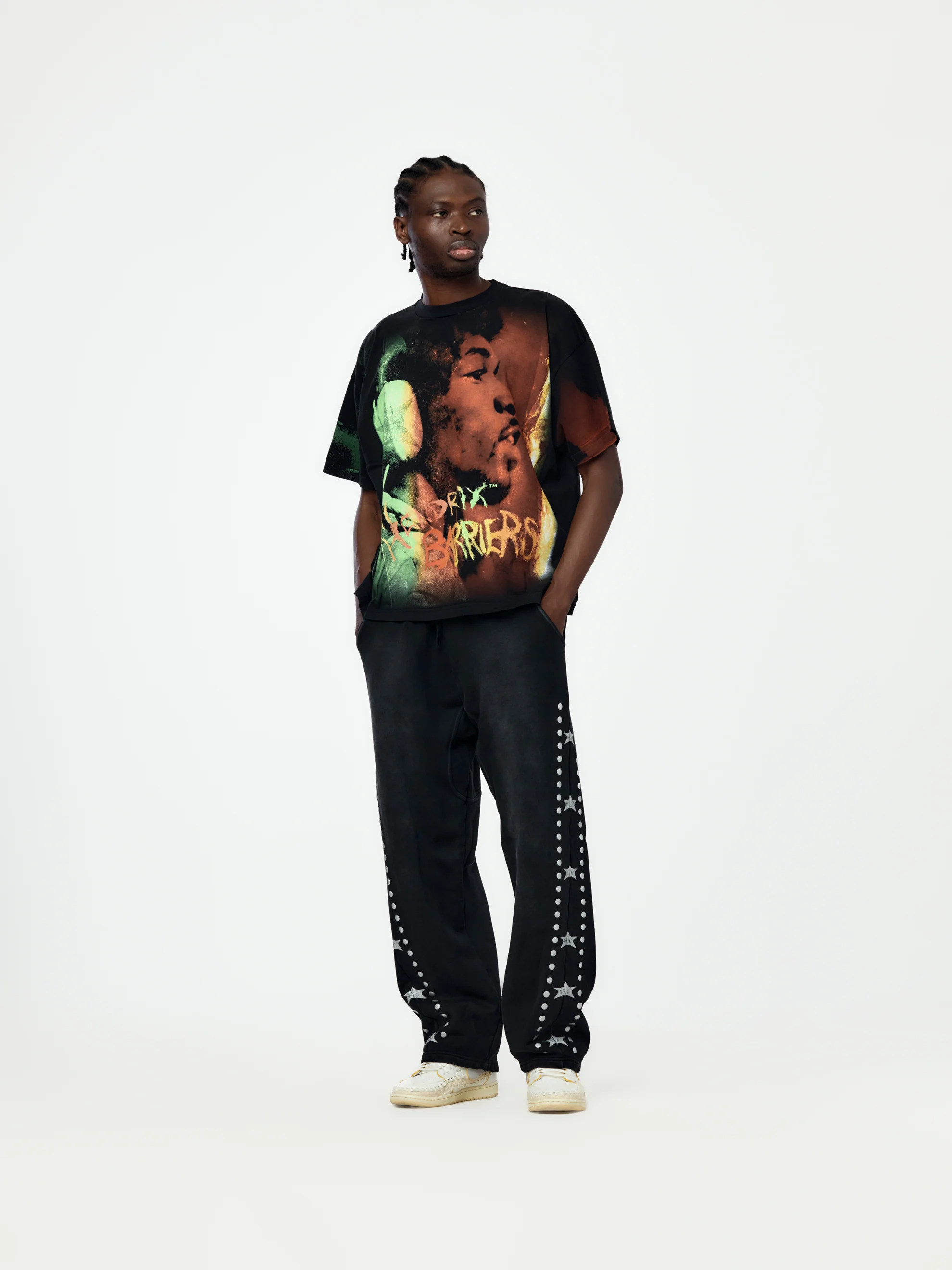 EZY RYDER SWEATPANTS (BLACK) - Image 4