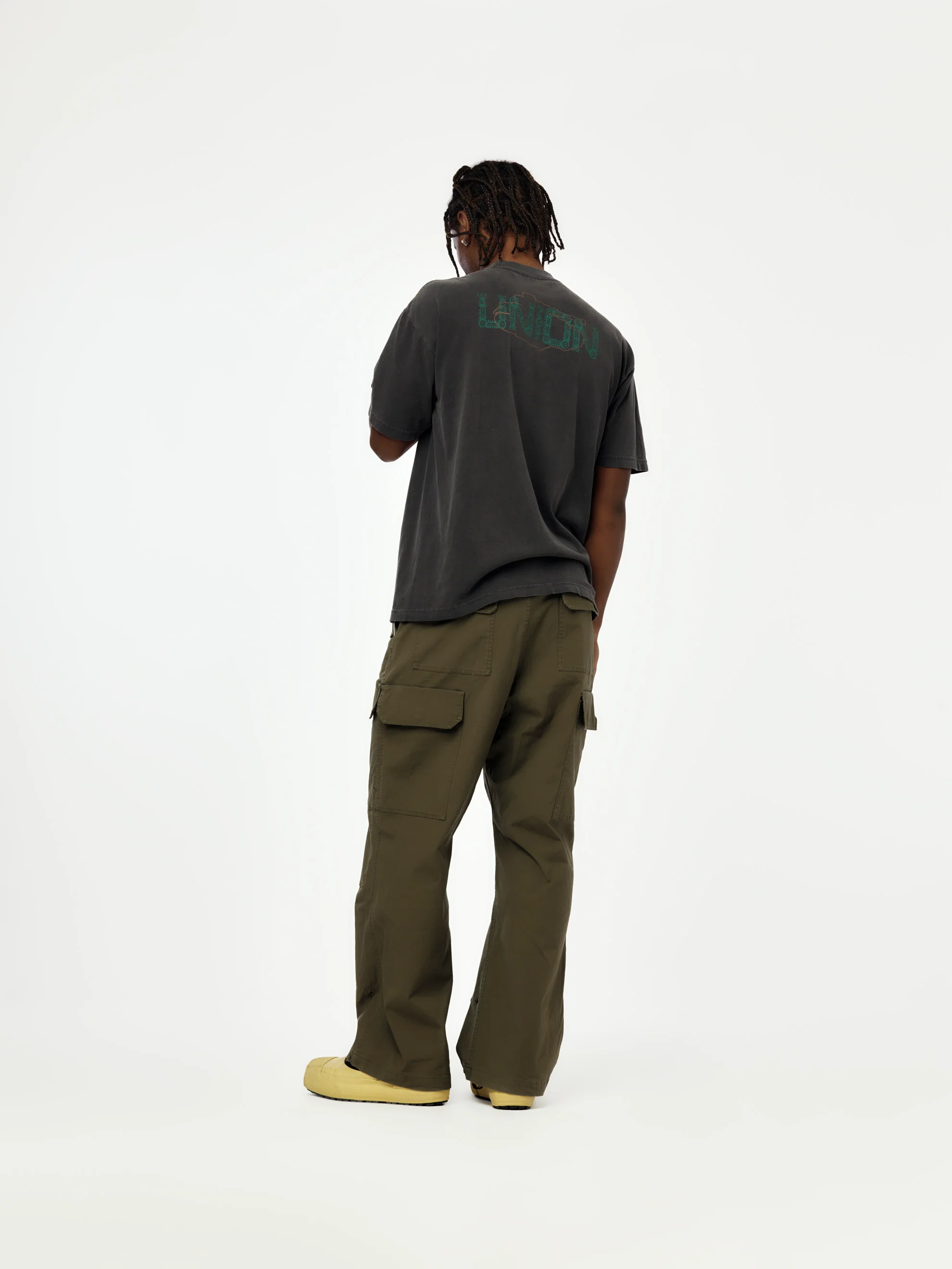 Union x HEADQUARTER Caballero Aguila Tee (Vintage Black) - Image 5