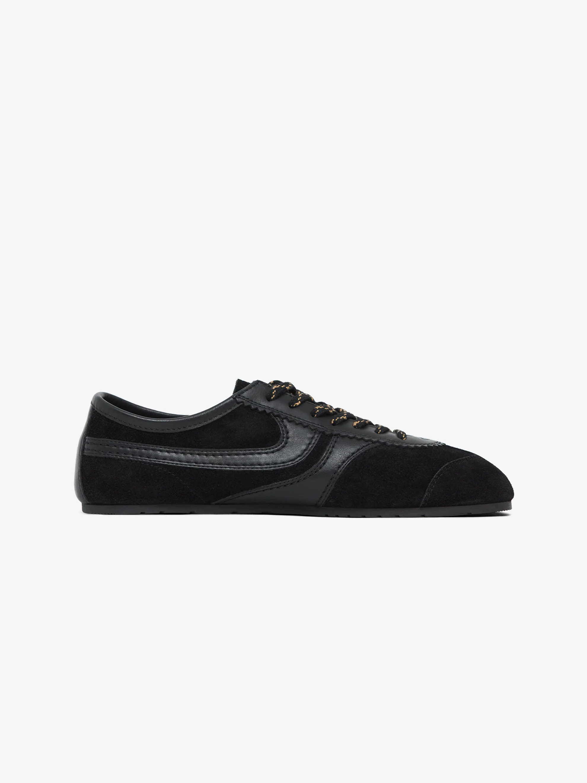 Calf Leather Sneakers (Black) - Image 3