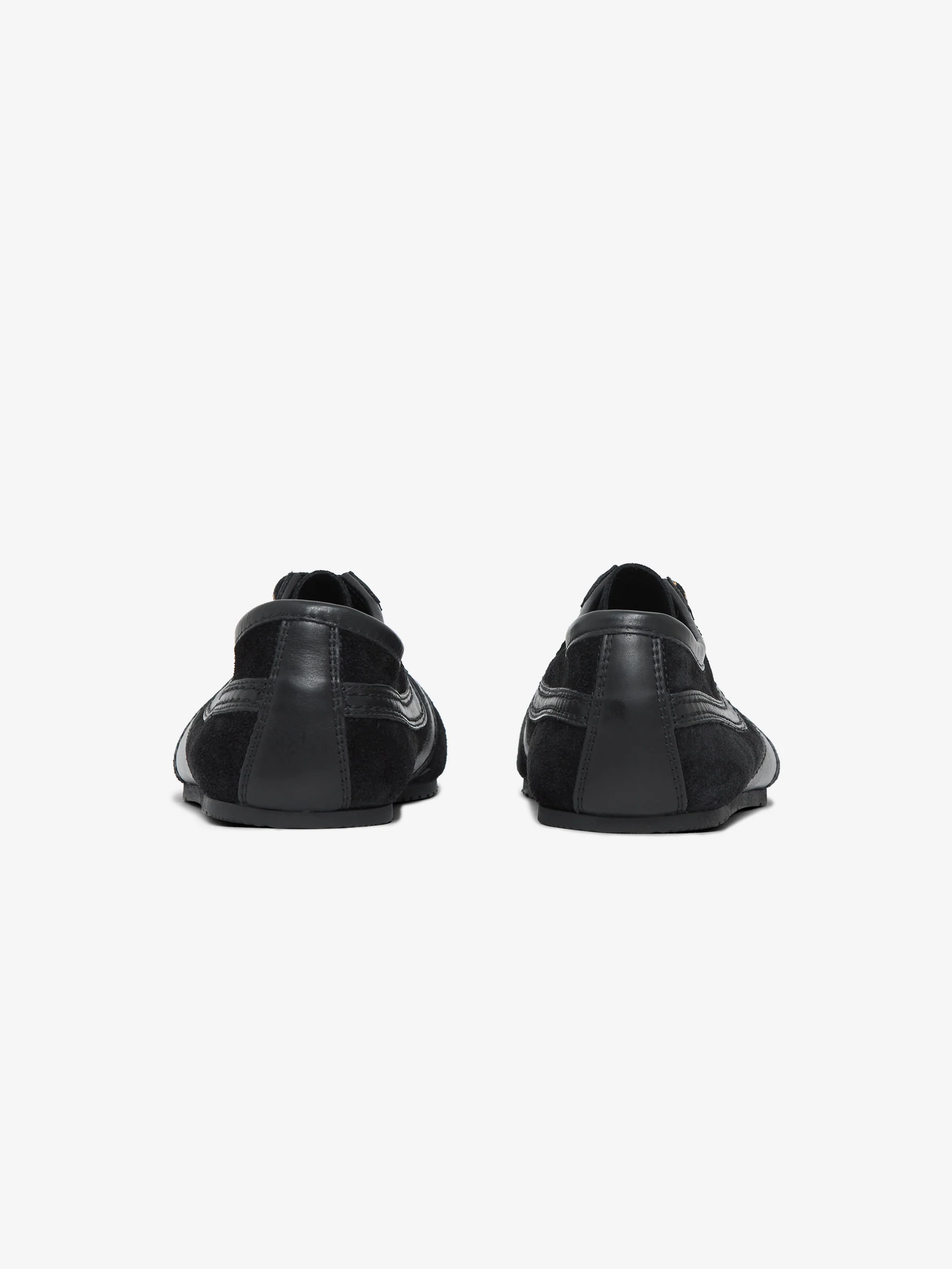 Calf Leather Sneakers (Black) - Image 4