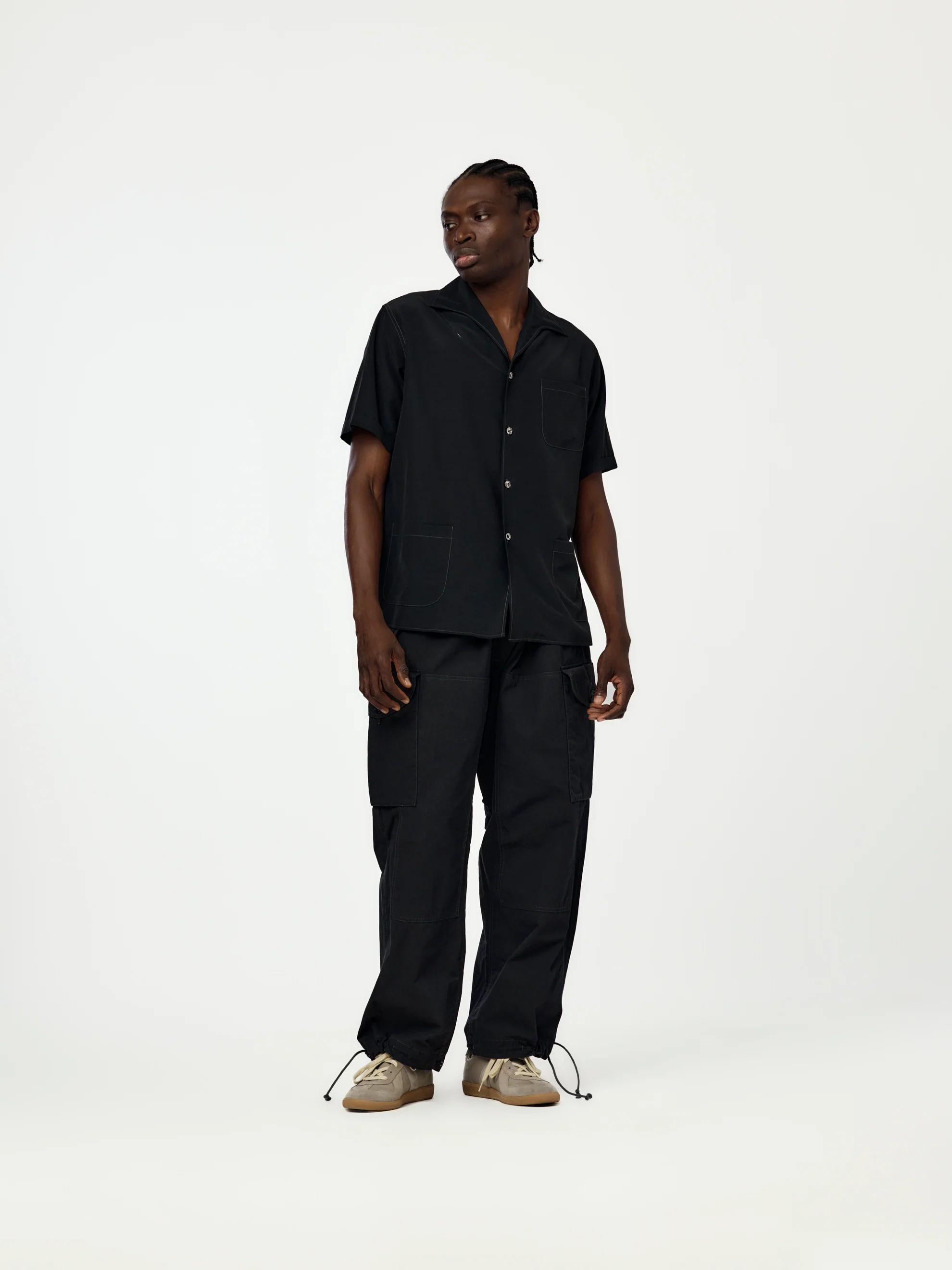 Cargo Pants (Black) - Image 4