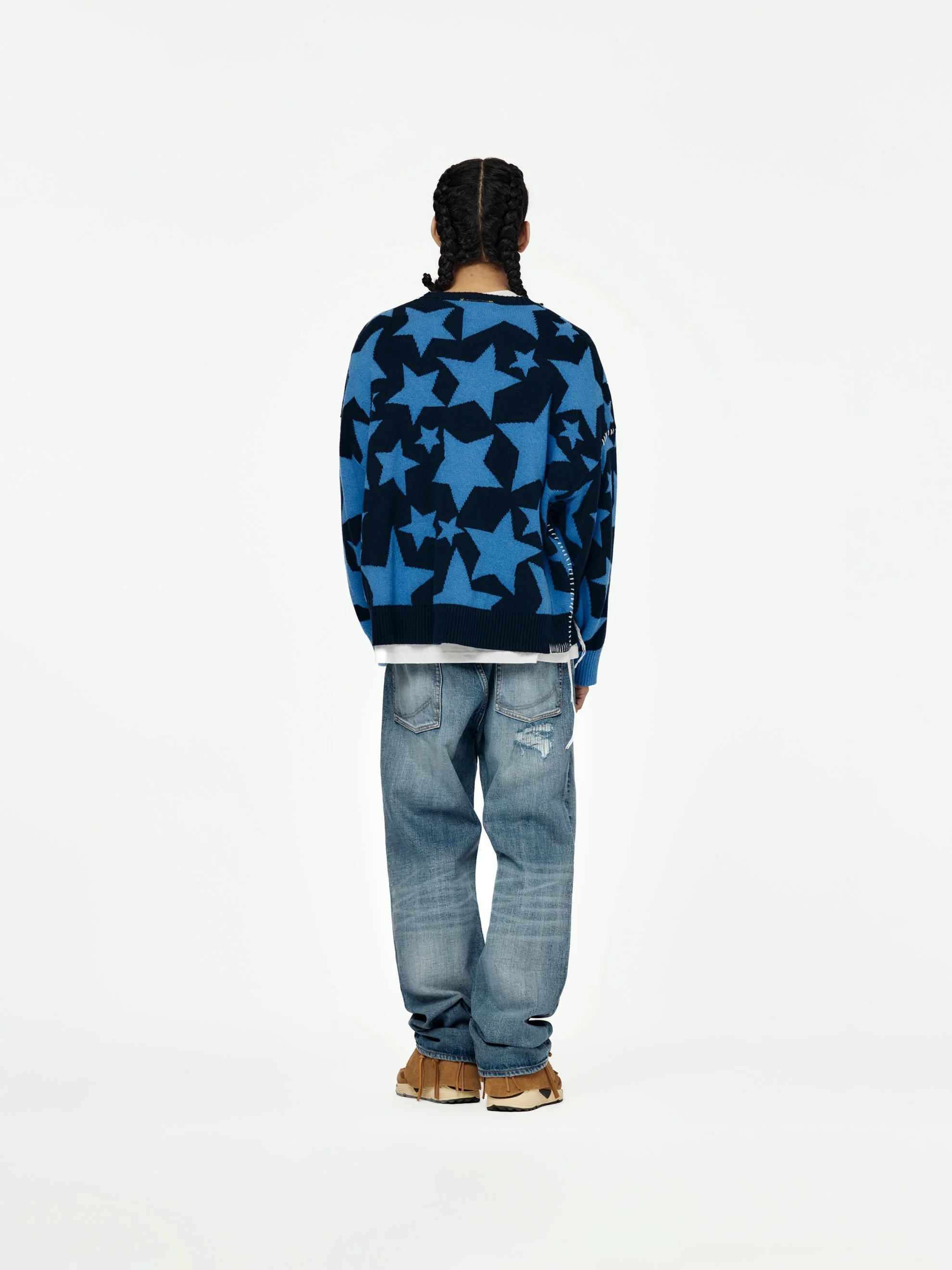 Carter L/S Sweater (Navy) - Image 5